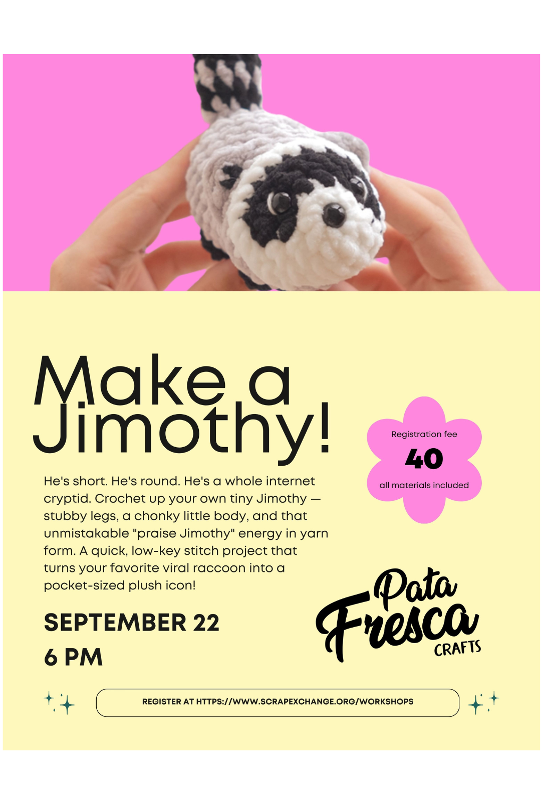 Create a Jimothy Amigurumi