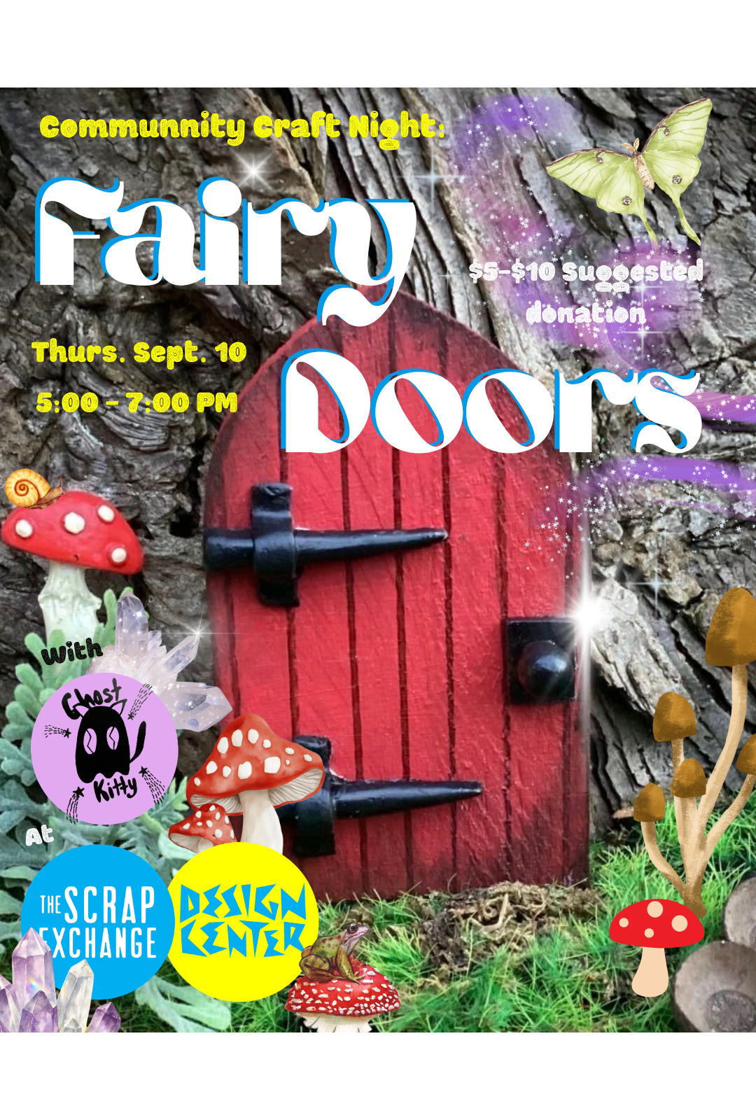 Community Craft Nite: Fairy Doors and Fairy Houses!