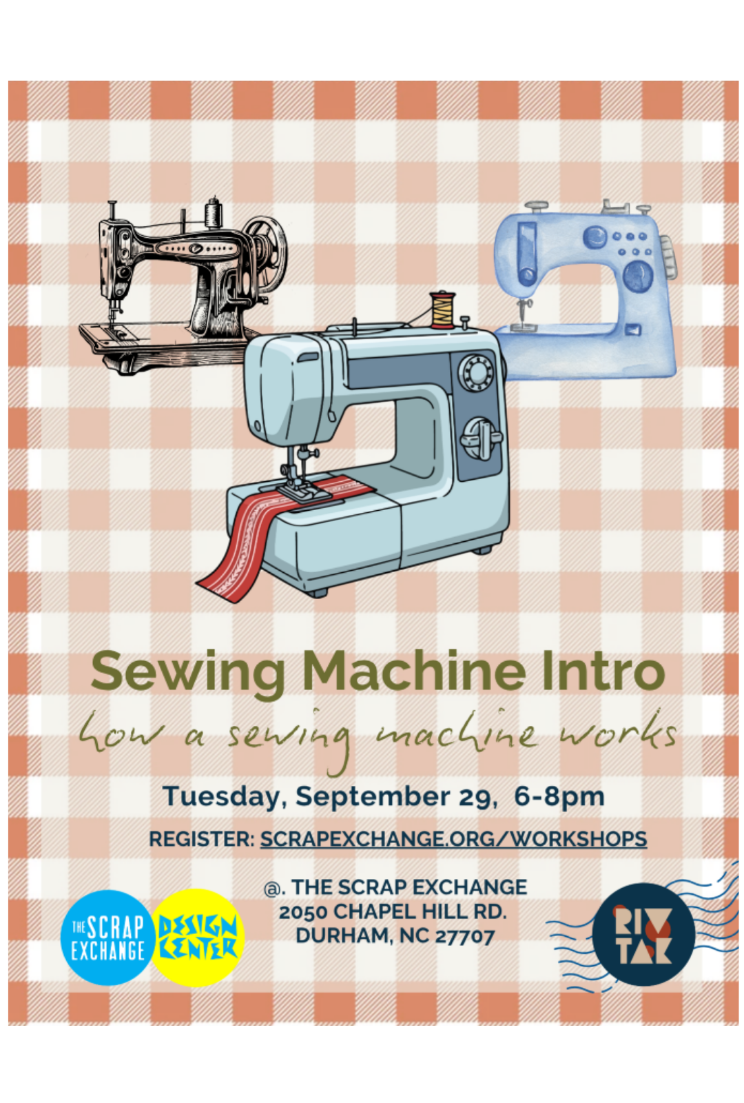 Intro to Machine Sewing- Skill building