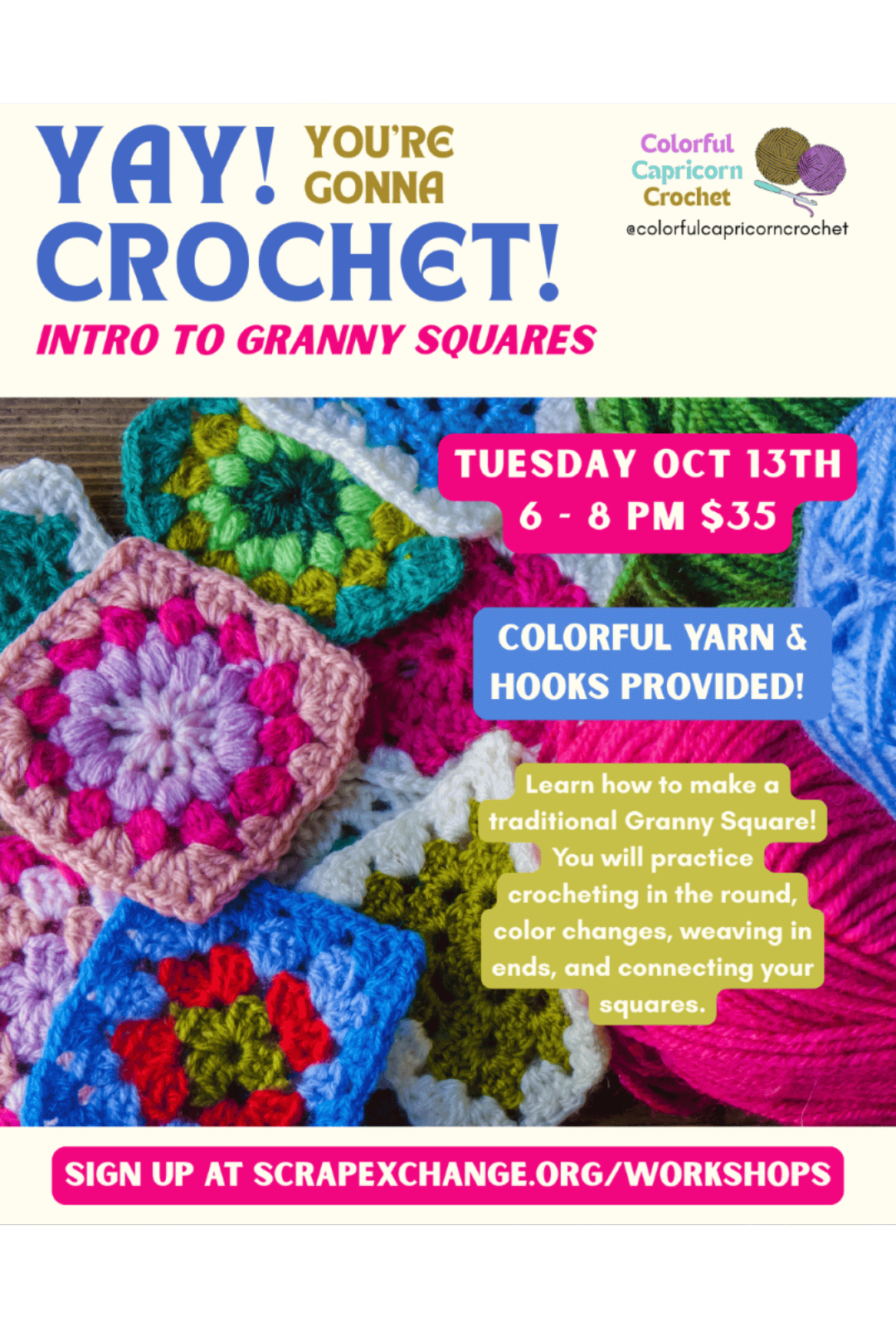 Intro to Granny Squares
