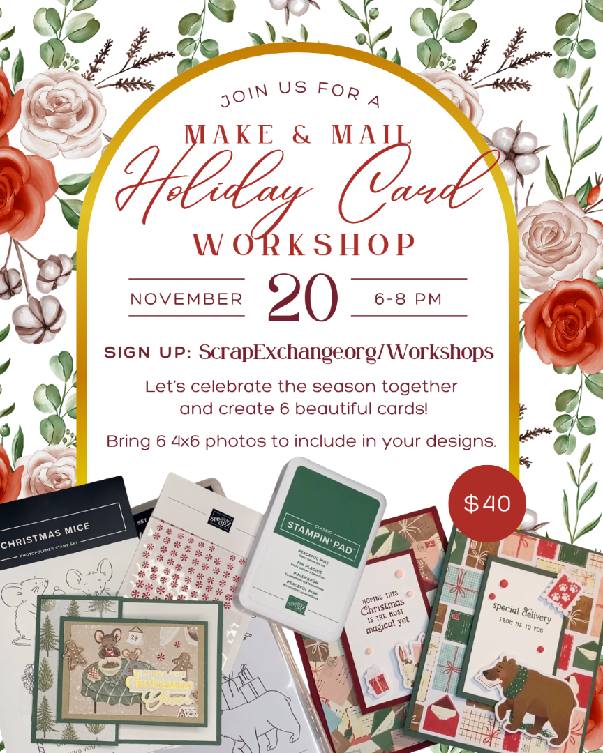 Make & Mail: Holiday Card Workshop