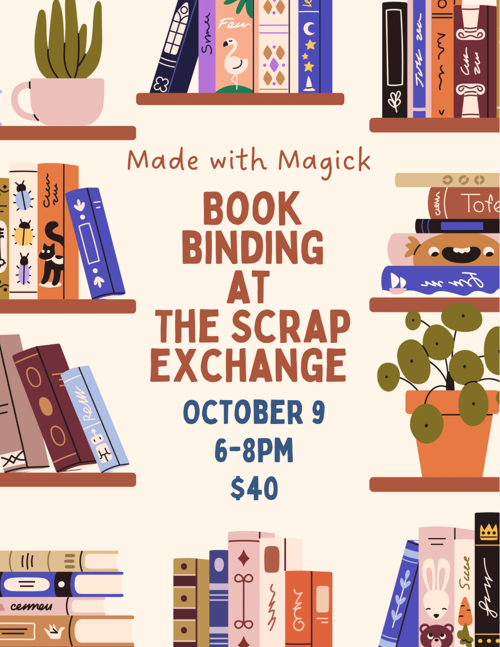 Spooky bookbinding-French Link Stitch Journals