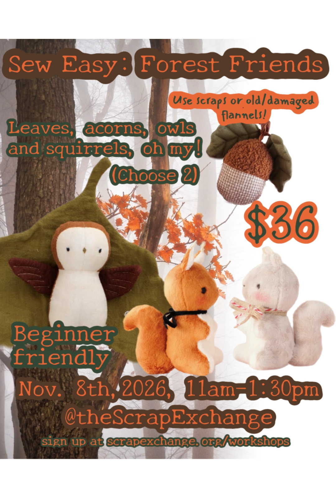 Sew Easy: Forest Friends