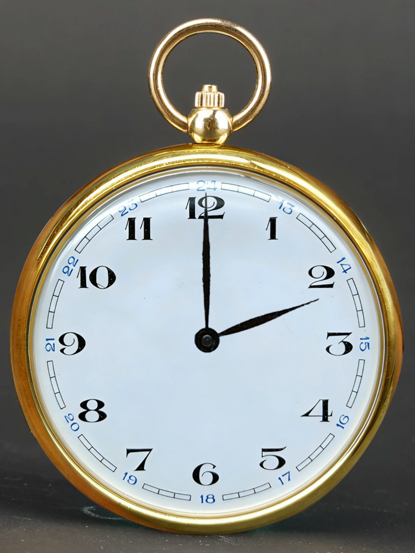 Close-up of a gold pocket watch symbolizing how long probate can take in North Carolina estate administration.