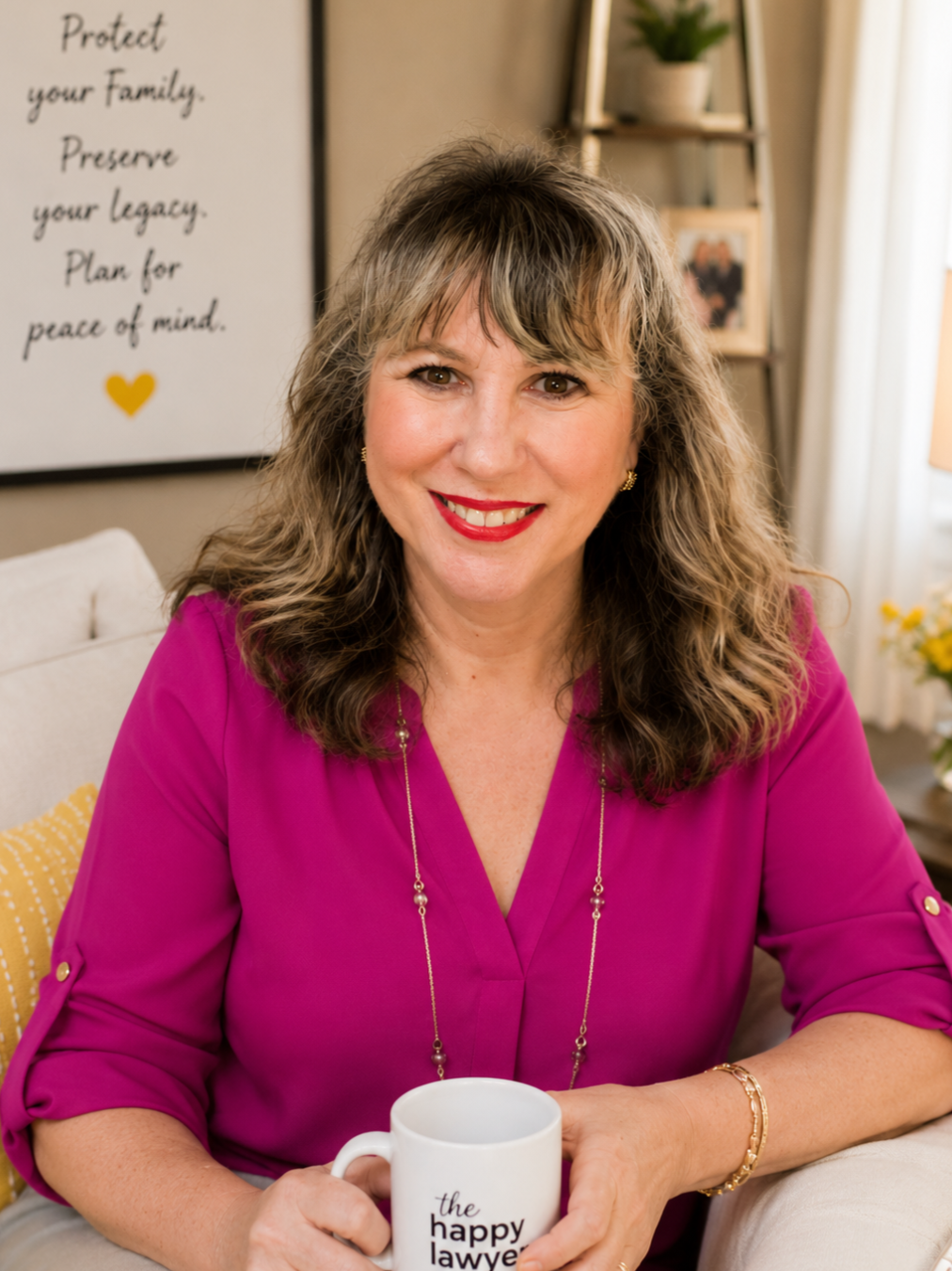 Kristen Mackintosh, The Happy Lawyer, an estate planning and elder law attorney serving families in Garner, Raleigh, and surrounding North Carolina communities.