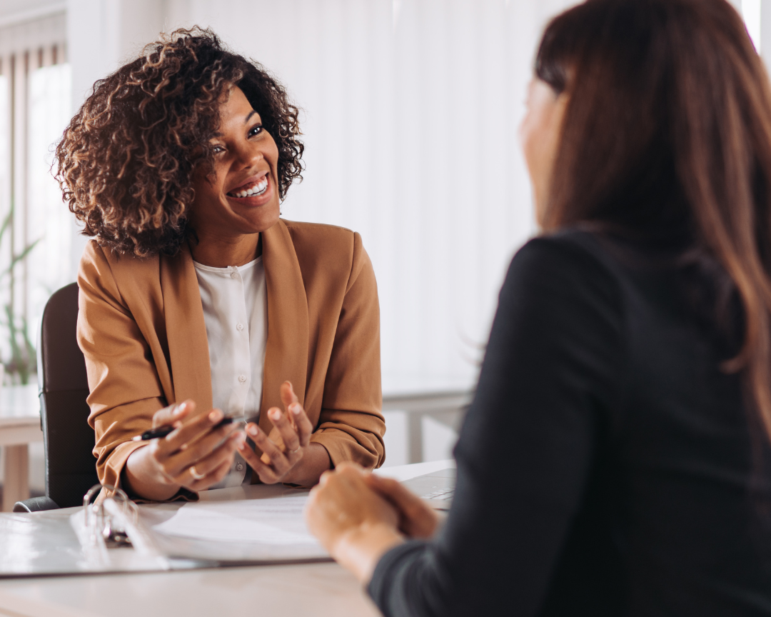 A North Carolina probate attorney meeting with a family member to discuss estate administration.