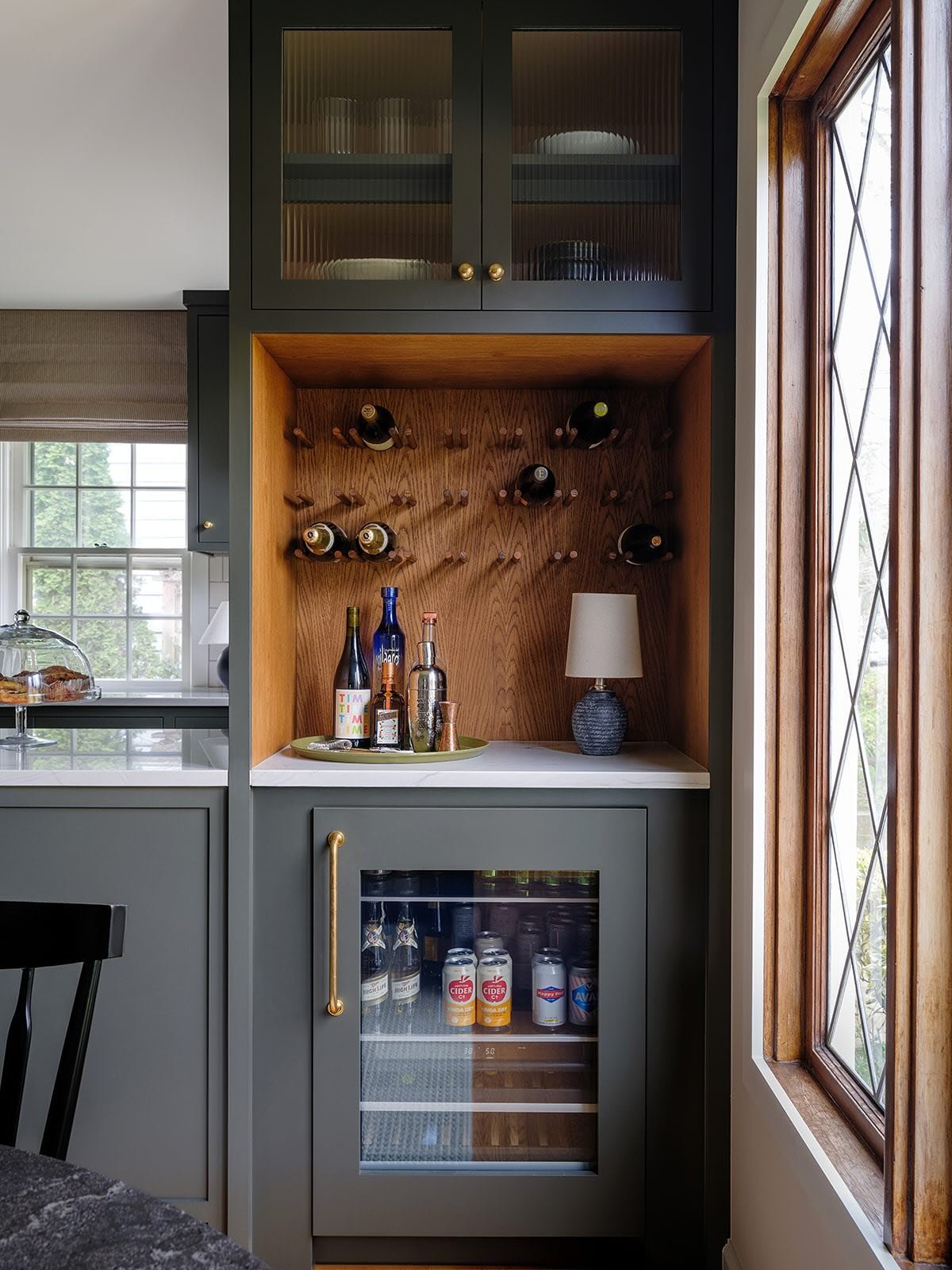 Views of the sweet bar area from our Laurelhurst Tudor project c/o @copelandandco and @julesmconti 🖤