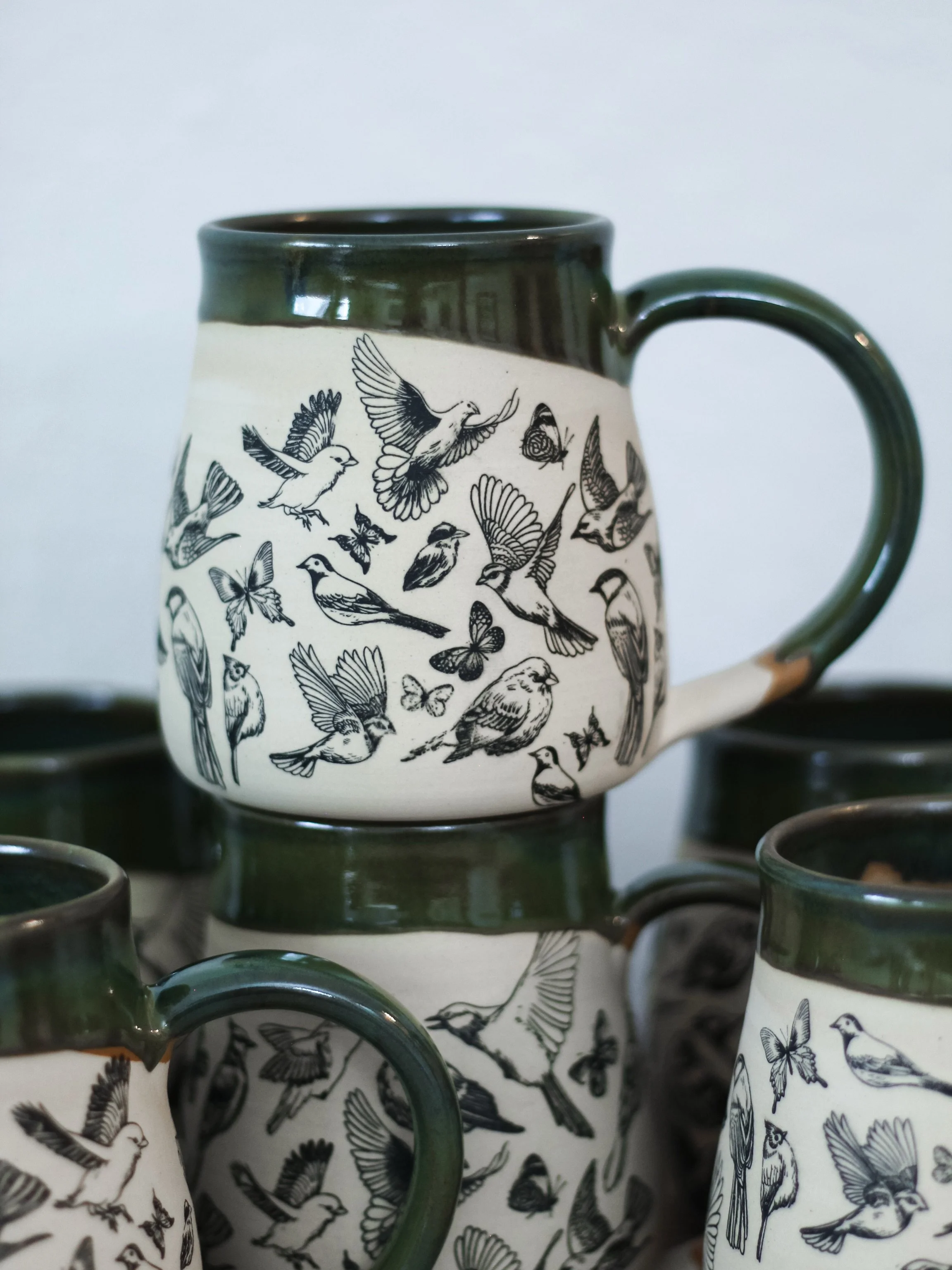 can&rsquo;t stop using this green glaze on everything 🌿