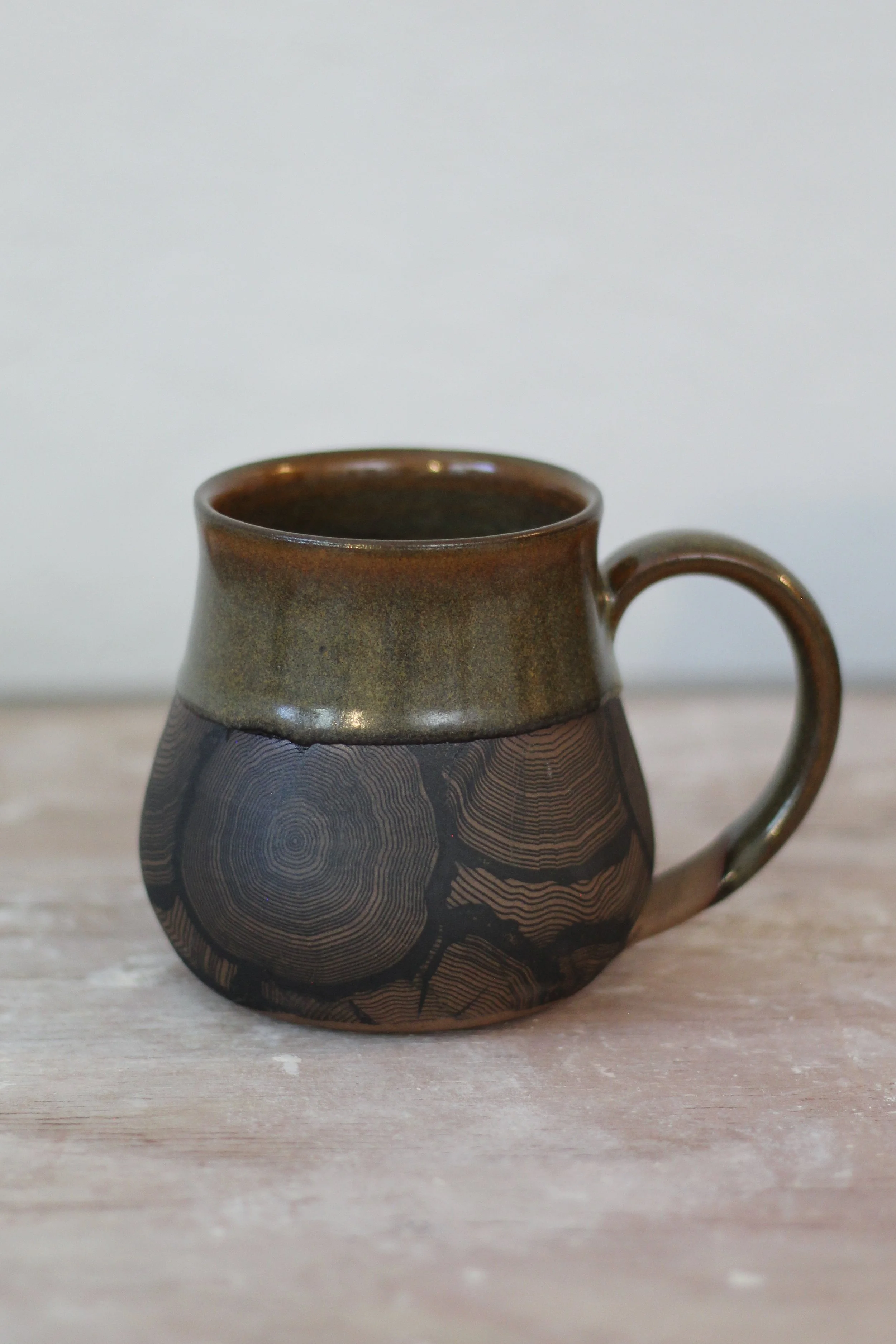 Wood Grain Mug