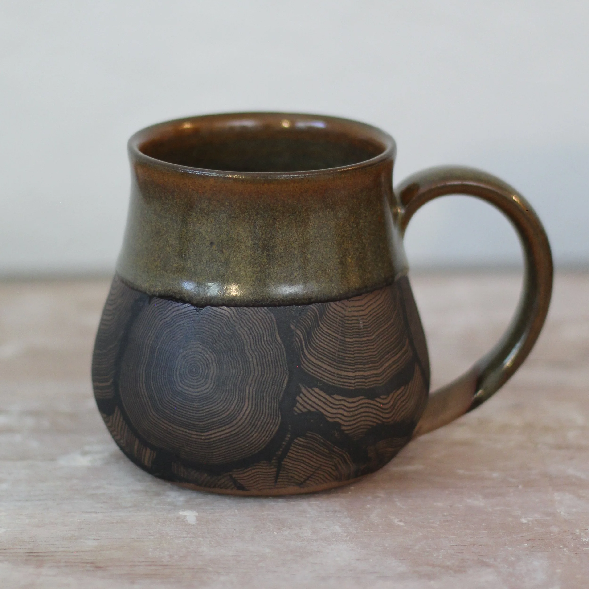 Wood Grain Mug