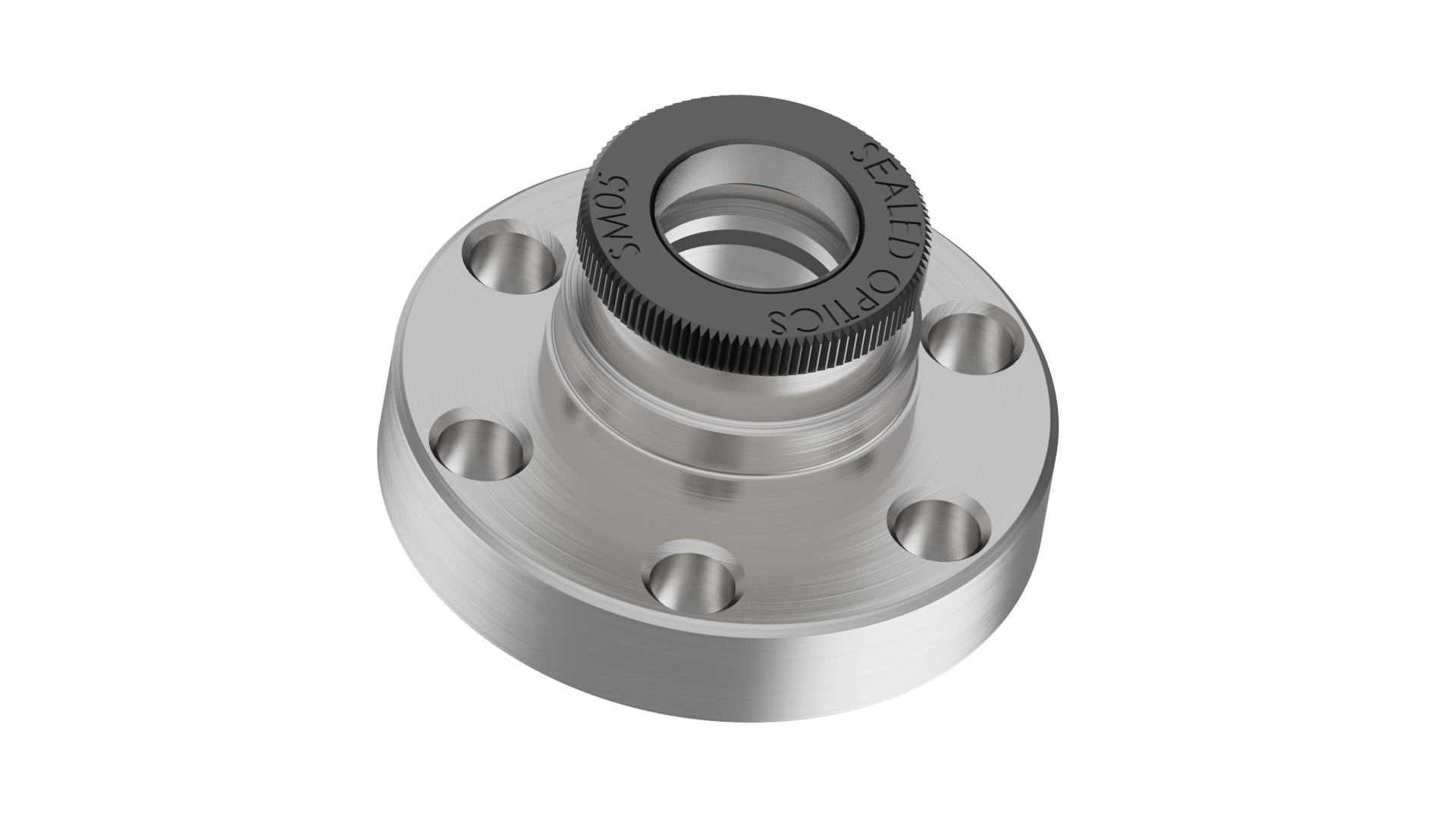 Magnesium Fluoride 157nm VUV Grade UHV Viewport on a 316LN Nonmagnetic ...