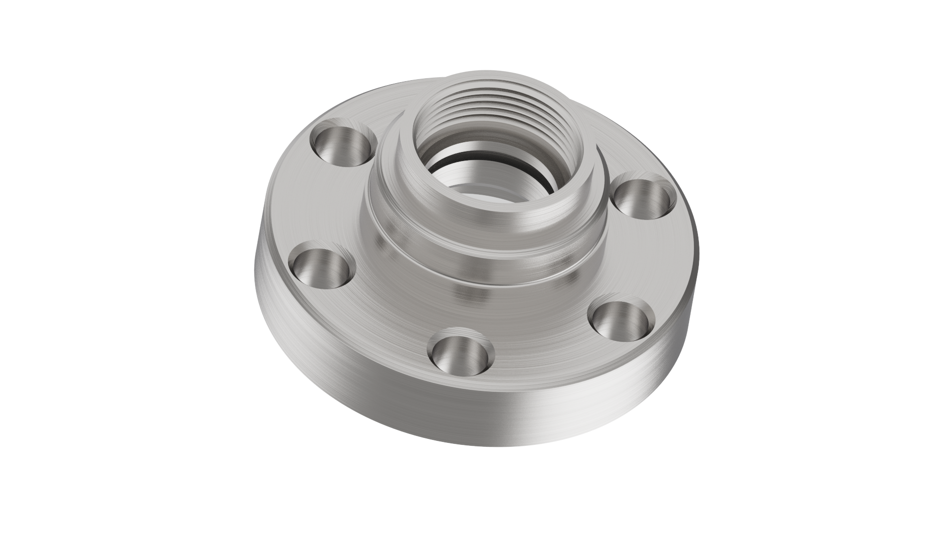 Calcium Fluoride 157nm VUV Grade UHV Viewport on a Non-magnetic 316LN ...