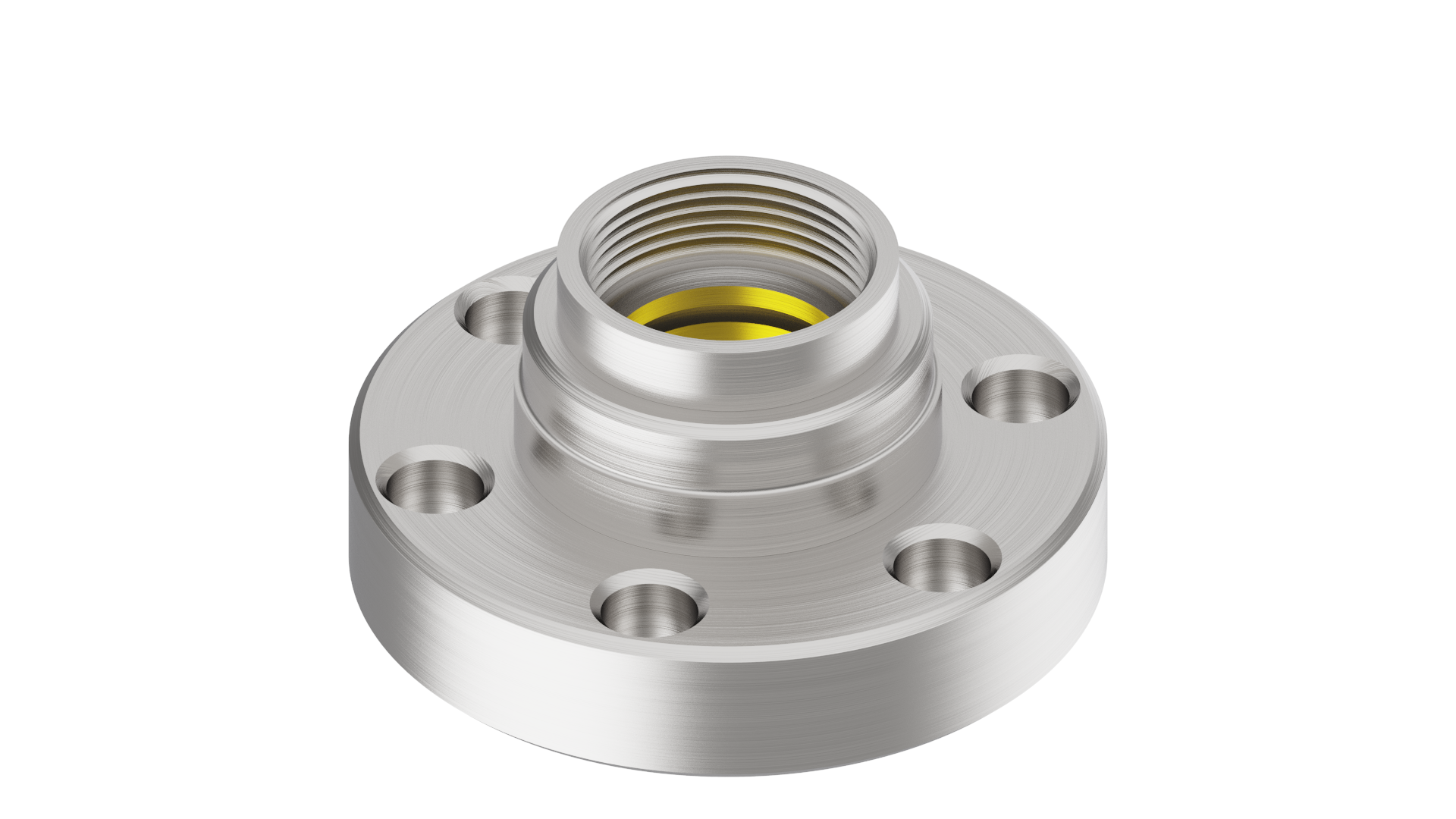 Zinc Selenide IR Grade UHV Viewport on a Non-magnetic 316LN ss 1.33 ...