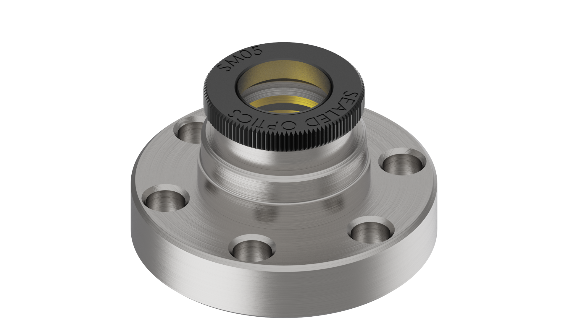 Zinc Selenide IR Grade UHV Viewport on a Non-magnetic 316LN ss 1.33 ...