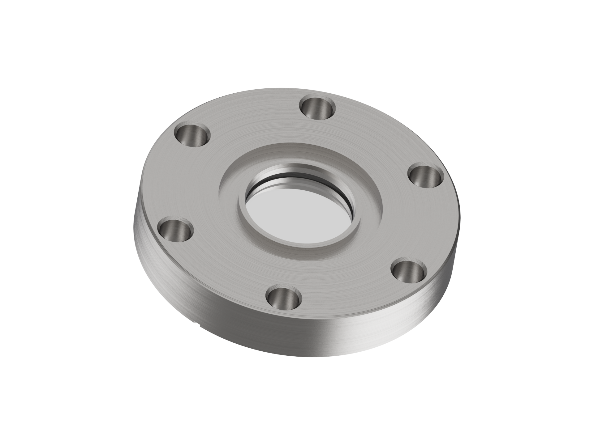 Magnesium Fluoride 157nm VUV Grade UHV Viewport on a Non-magnetic 316LN ...