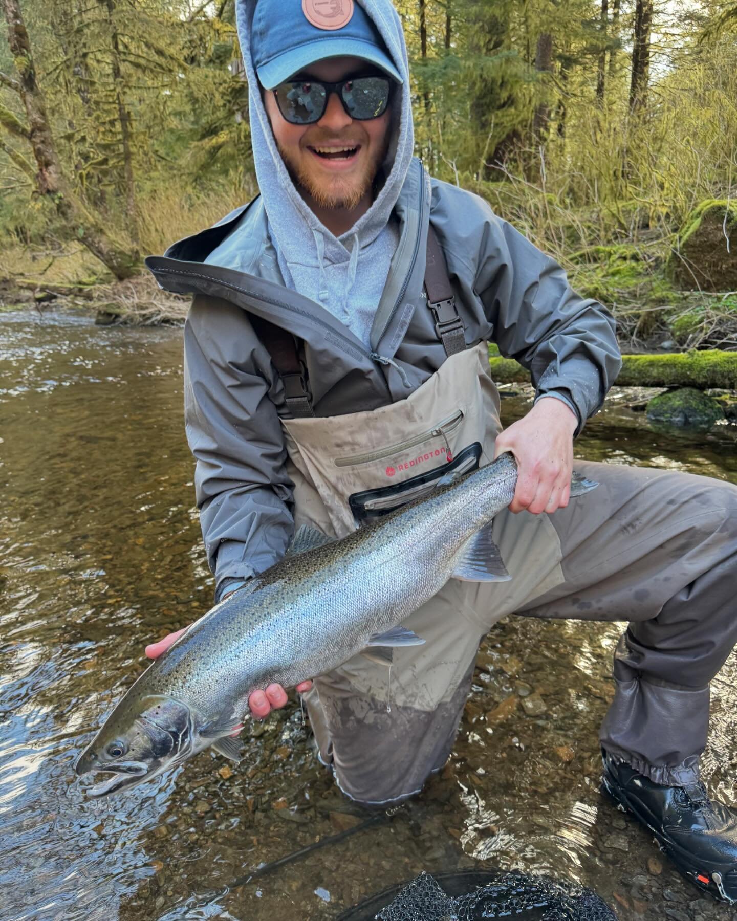 Steelhead Season is Here! We are right in the thick of it and the chrome is on the move. Swing by the shop for some flys and tips or book a fly out trip to pursue wild un pressured  steelhead #steelhead #fishing #trout #flyfishing #salmon #steelheadf