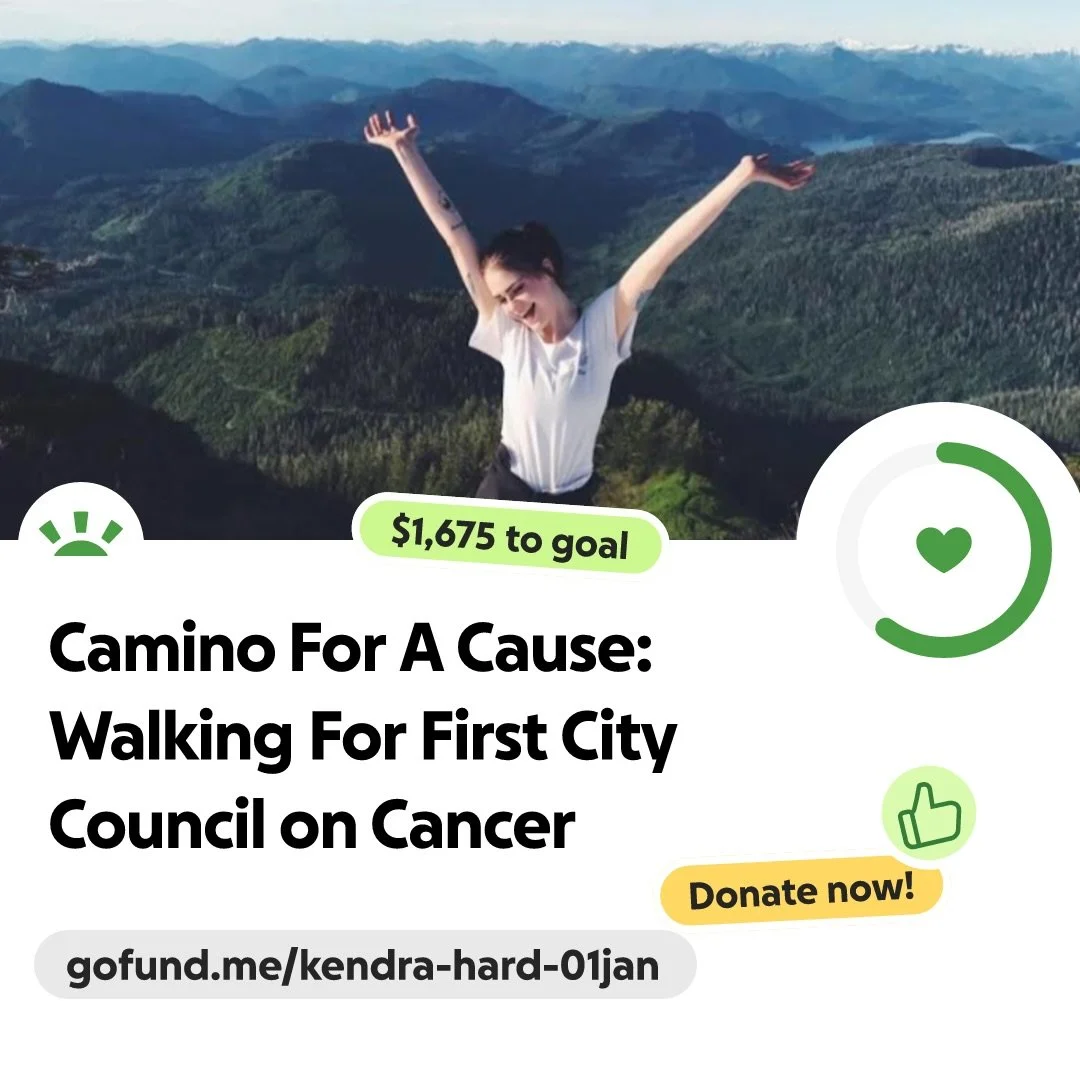 We&rsquo;re proud to support Kendra Rocke as she prepares to walk the 170-mile Camino de Santiago this April, raising money for the First City Council on Cancer &mdash; an organization that meant the world to her family and to ours.

Kendra is walkin