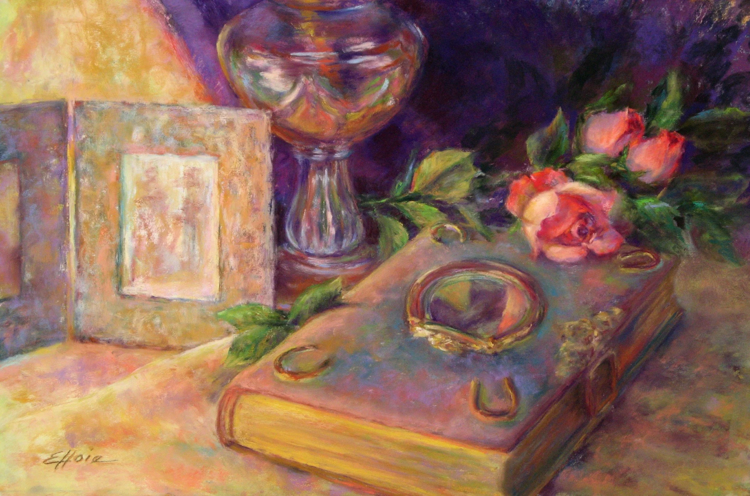 Horseshoe  Book Still Life  11 x 17