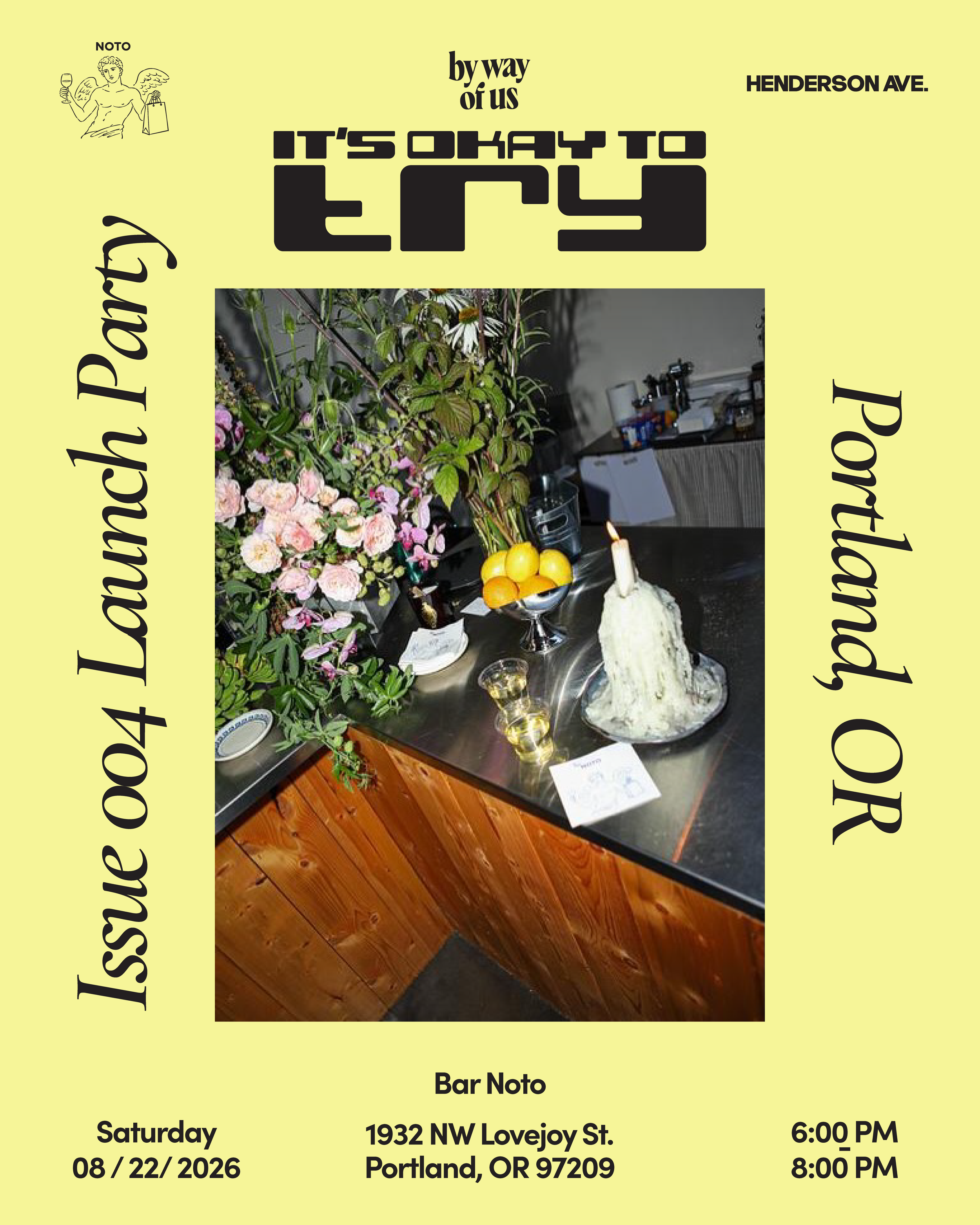 It's Okay To Try Issue 004 Party & Launch