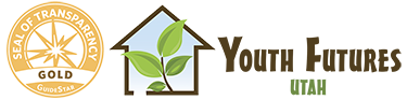 Seal of transparency with a gold badge, green leaves, and a house icon, indicating eco-friendly or sustainable building practices.