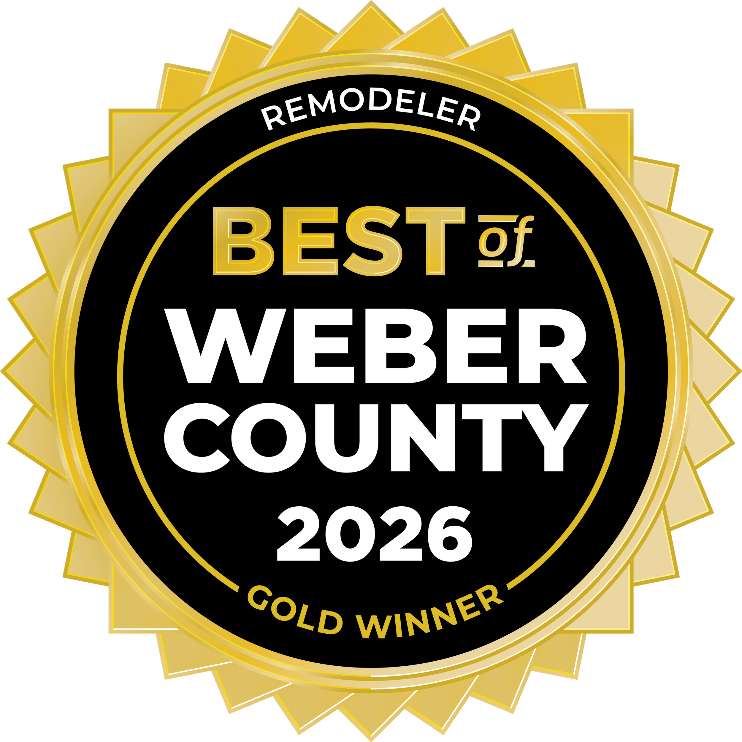 Voted Best Remodeler in Weber County