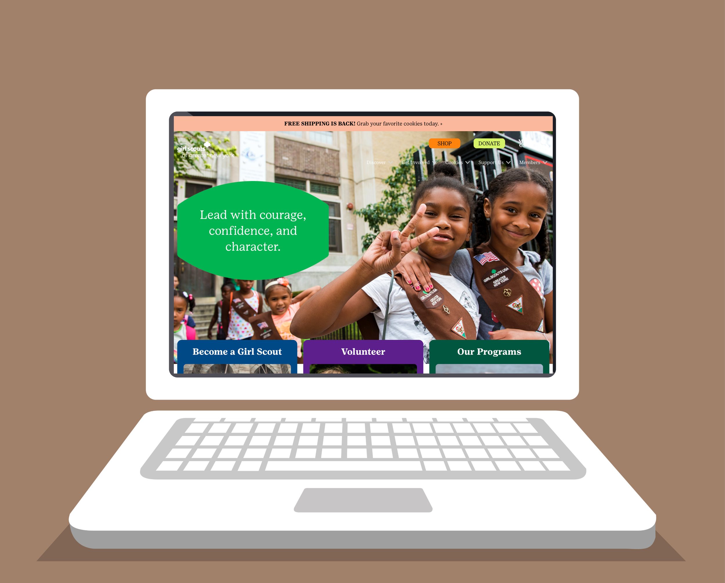 UX Design: Girl Scouts of GNY