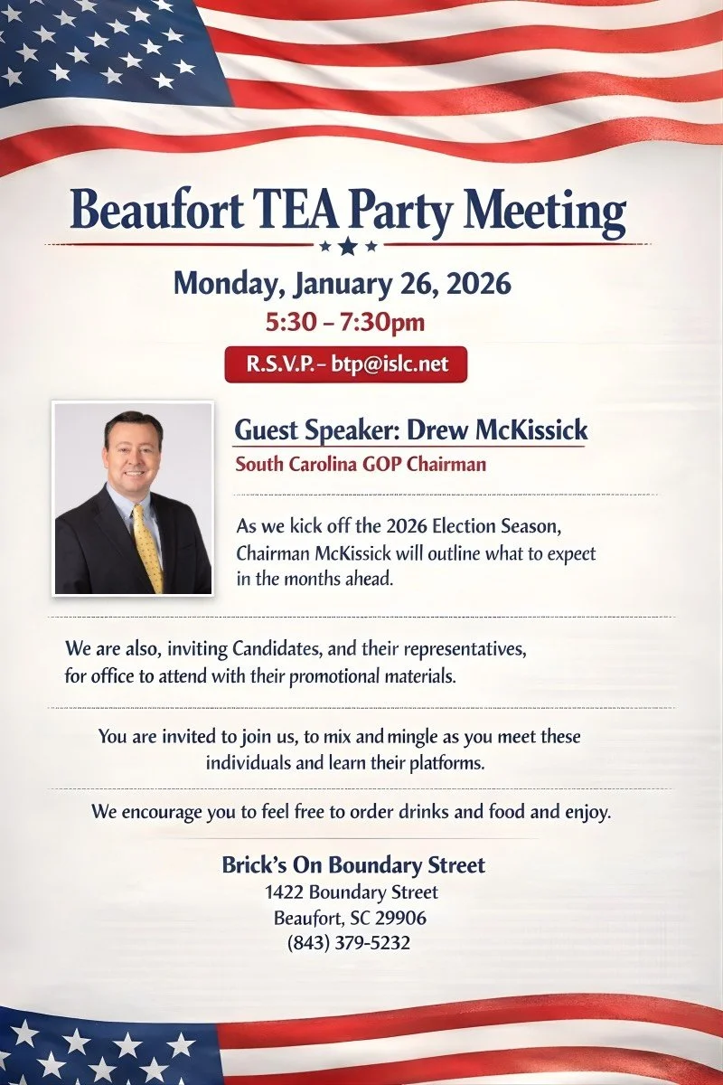 Beaufort Tea Party Meeting