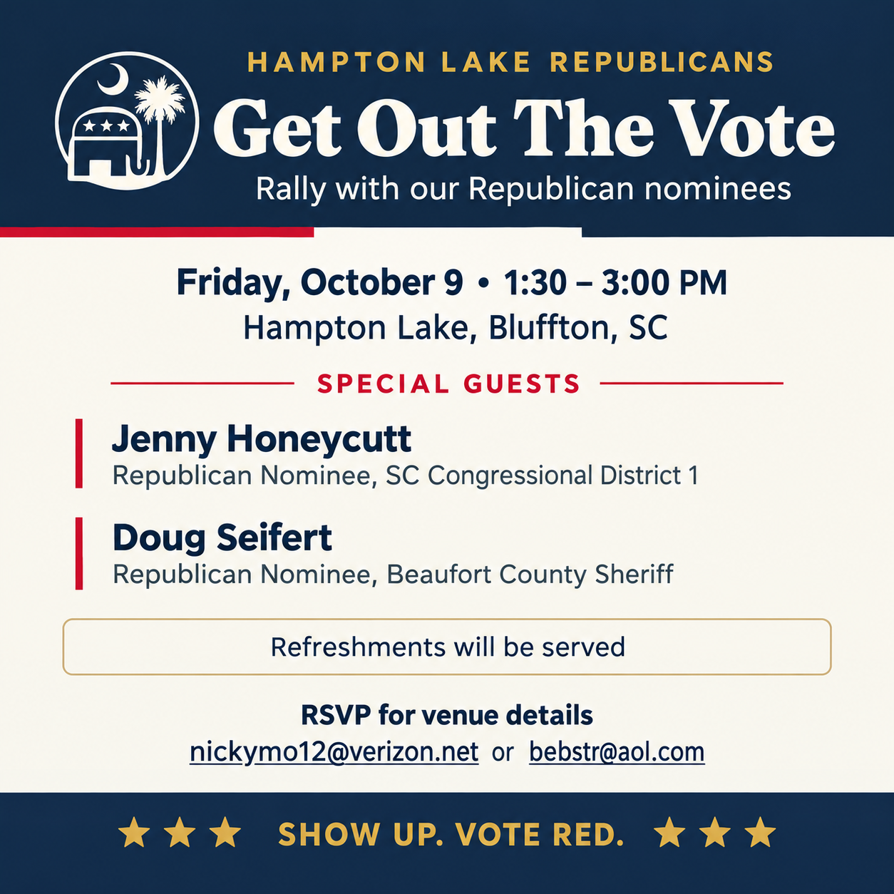 Hampton Lake GOP hosts Jenny Costa Honeycutt 