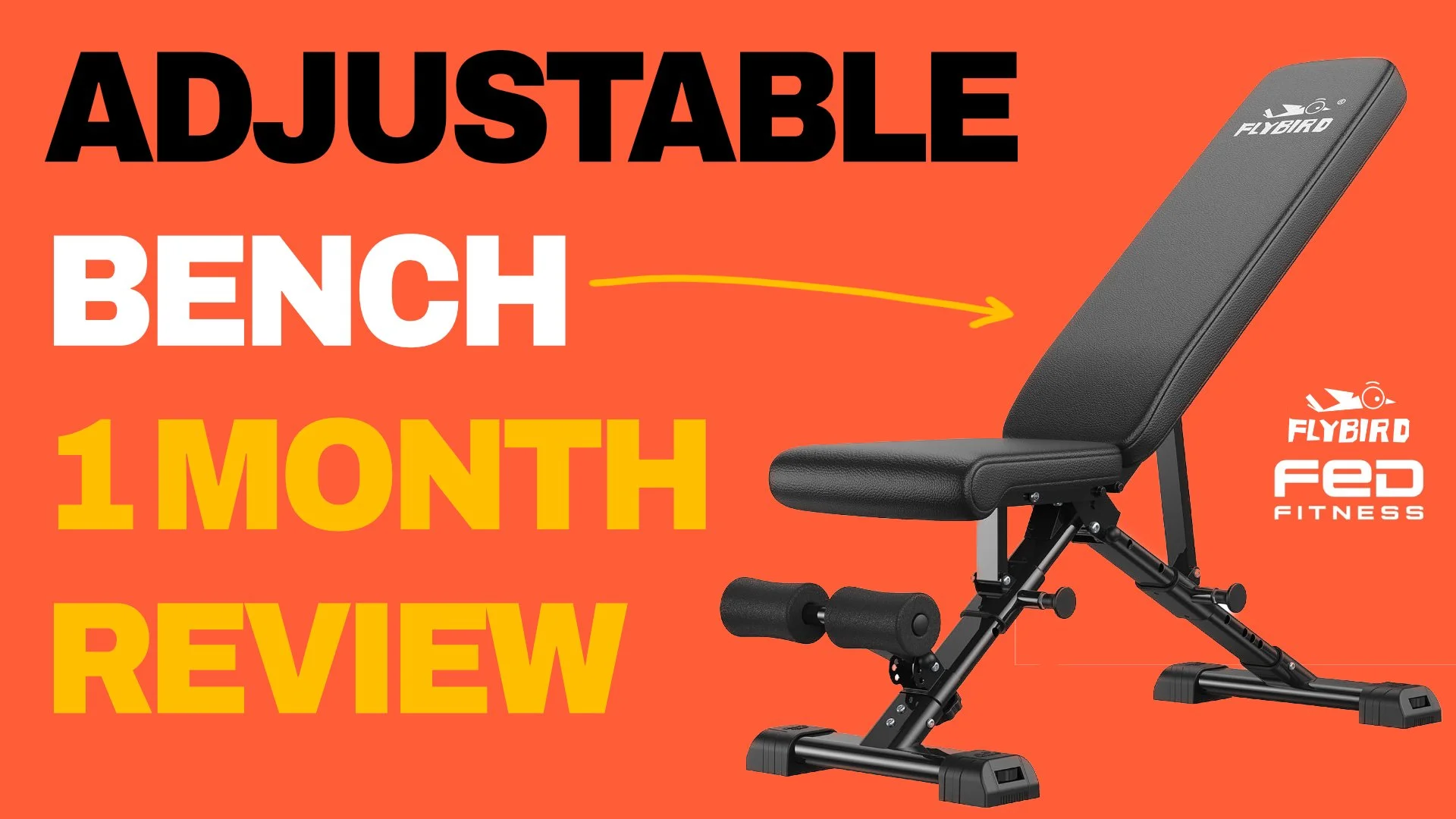 Flybird Adjustable Bench Review: 1 Month of Testing at 6'5", 270 Pounds