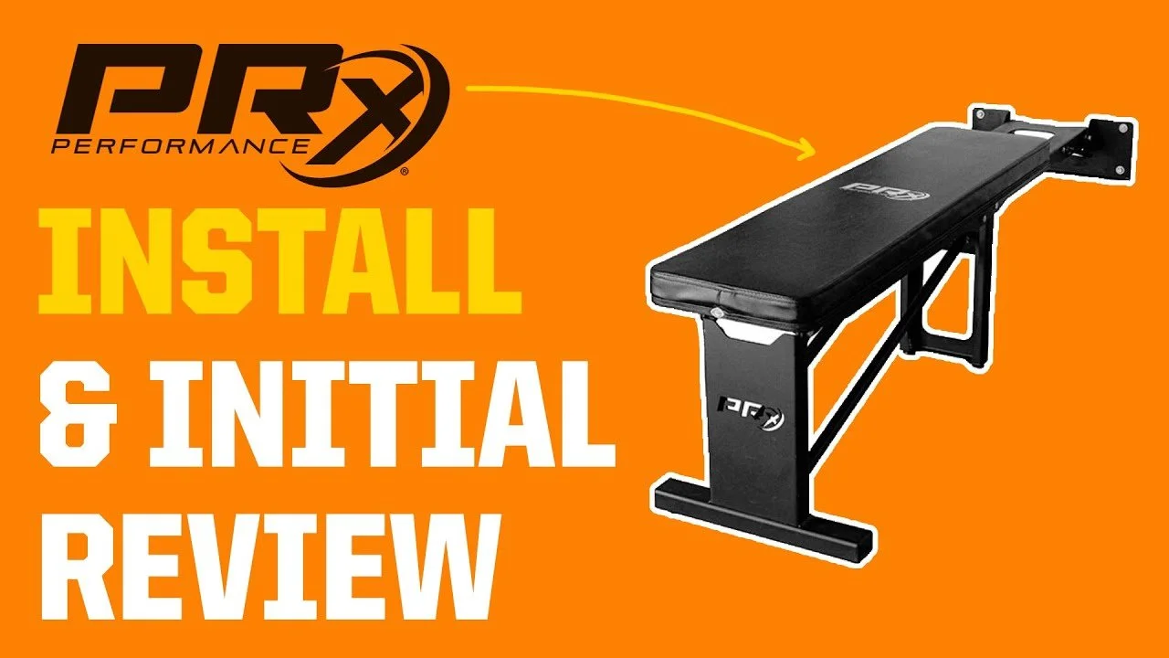 PRx Profile Flat Folding Weight Bench Review: Install Walkthrough and Honest First Look