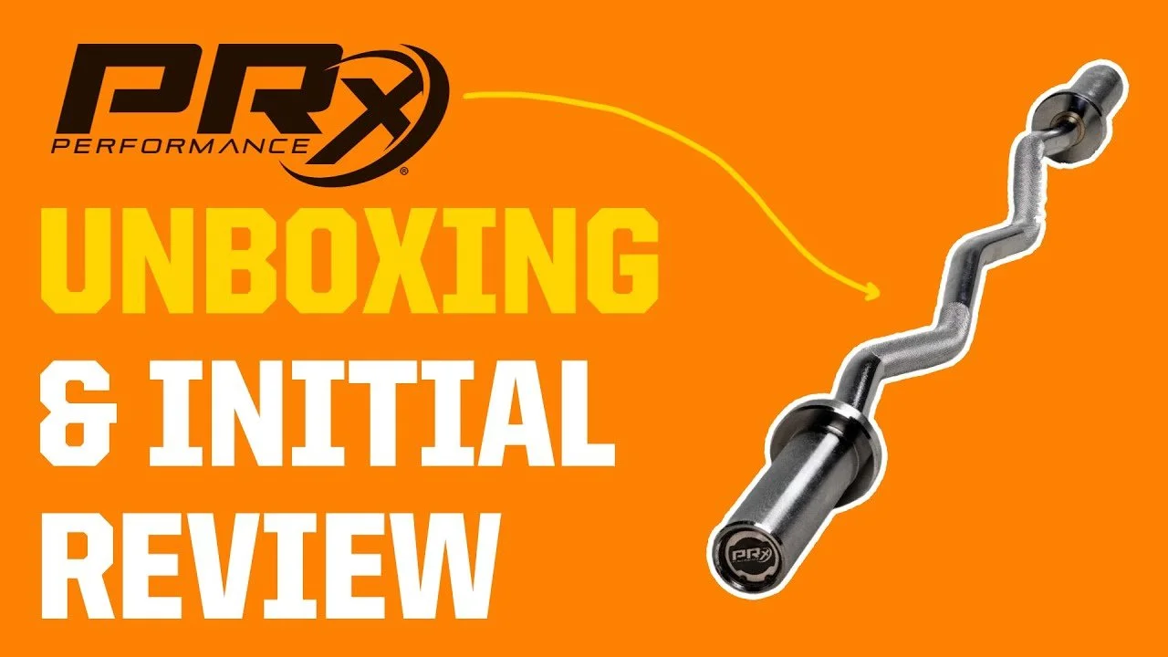 PRx Olympic E-Z Curl Barbell Review: Unboxing and First Impressions