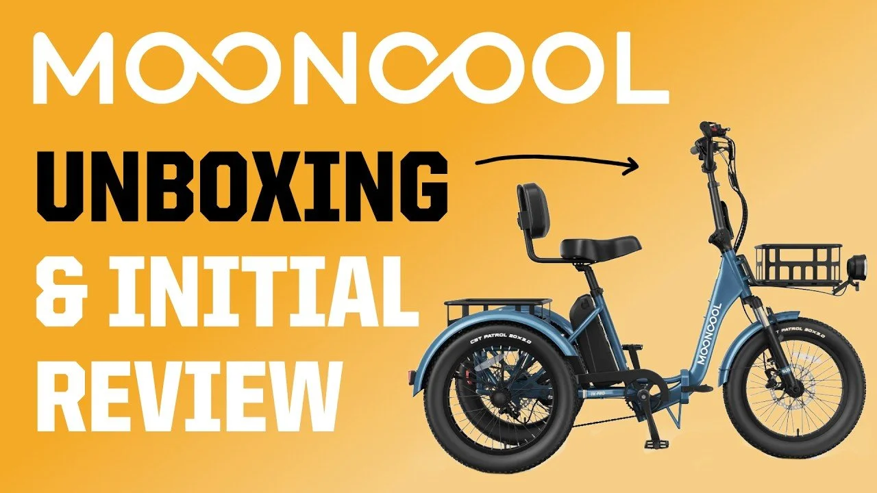 Mooncool TK Pro Folding E-Trike: Assembly Guide and First Ride Review