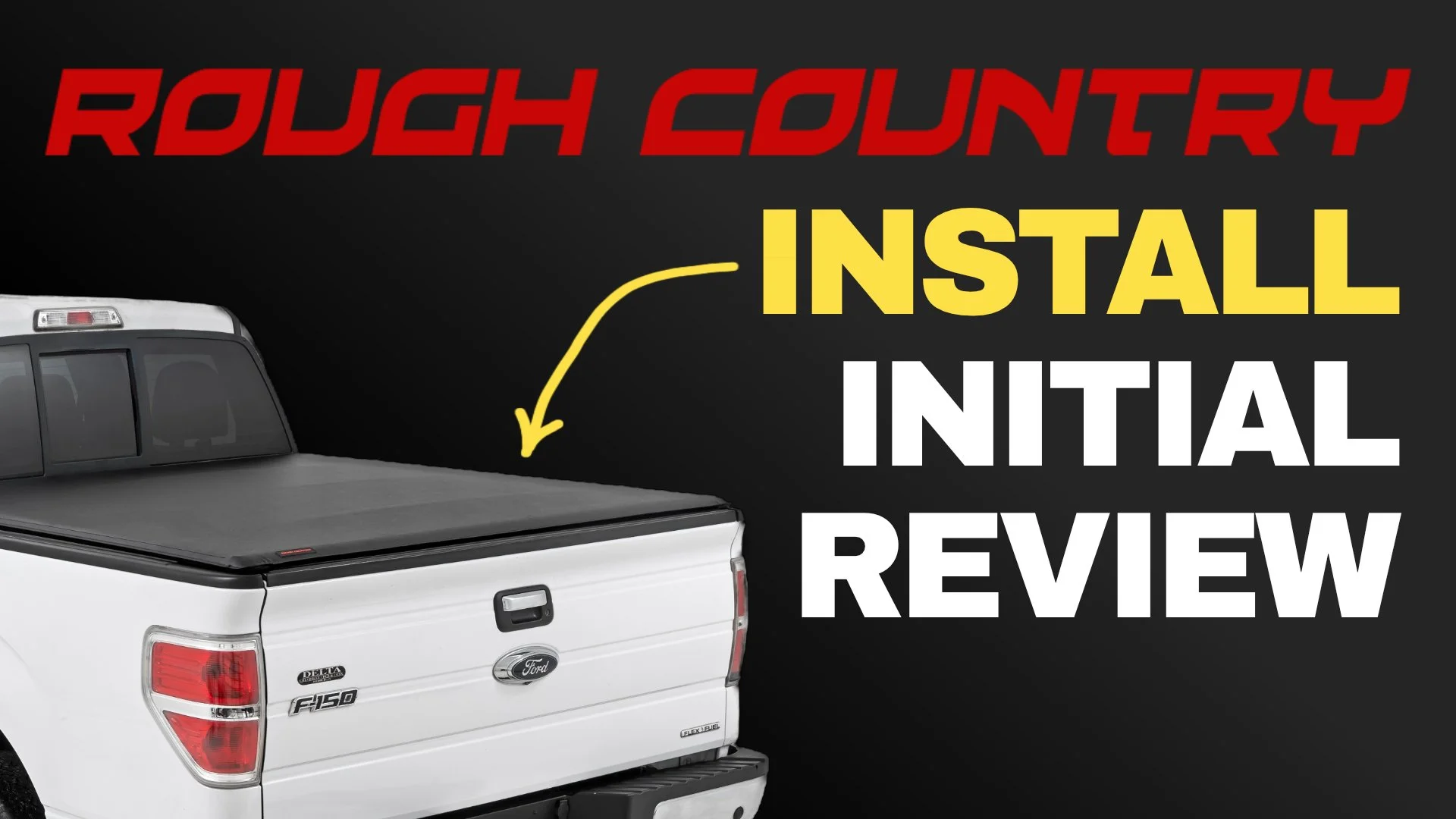 Rough Country Soft Roll-Up Bed Cover Install: An Honest First Look on a 2014 F-150