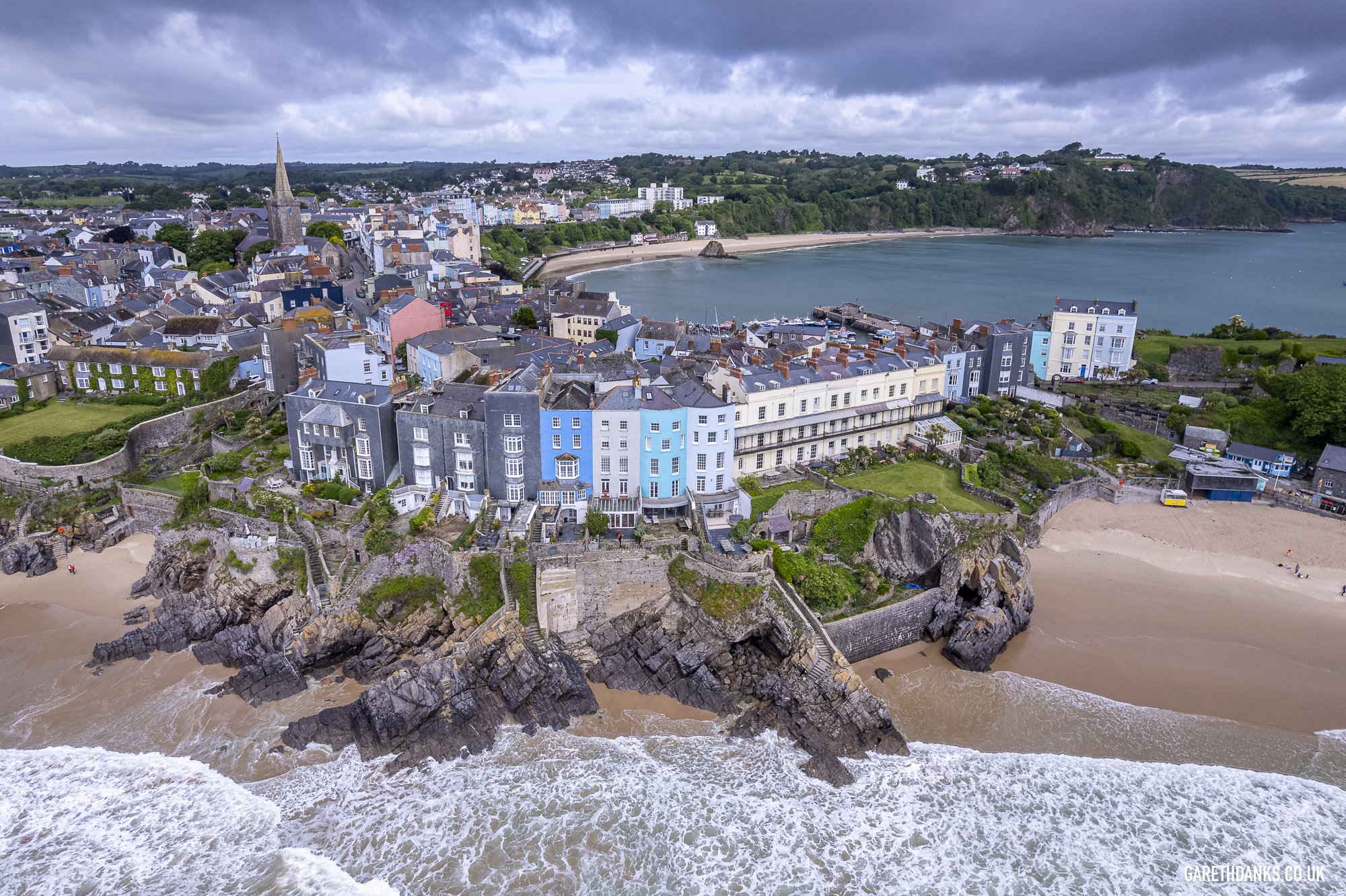 Drone Survey Photography Tenby, Pembrokeshire, South Wales