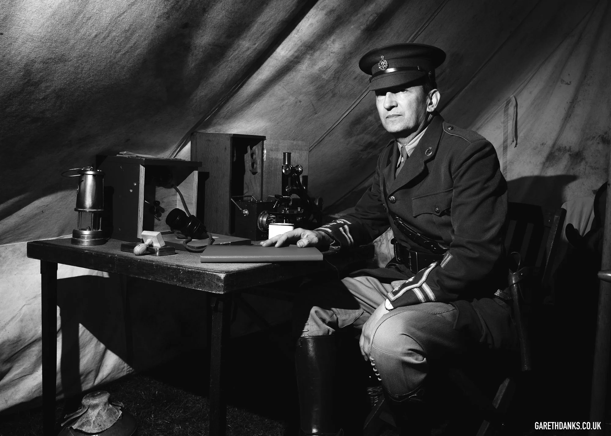 WW1 display - Pembrey Country Park