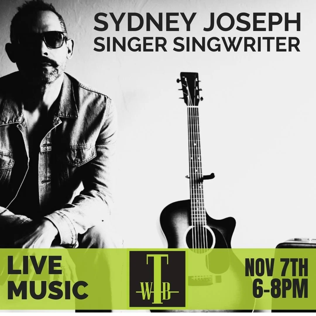 Sydney Joseph Singer Songwriter Live Music
