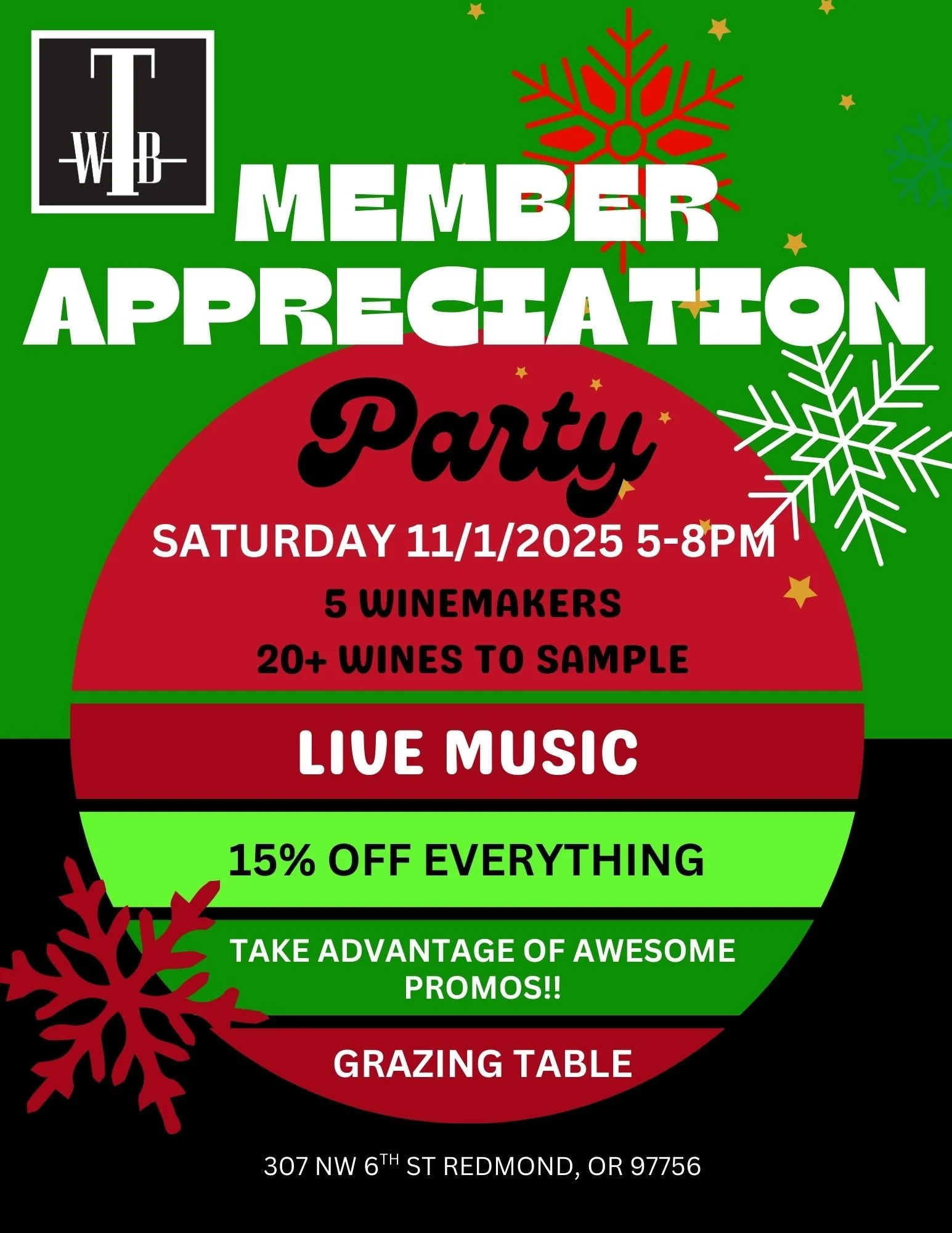 Member Appreciation Party