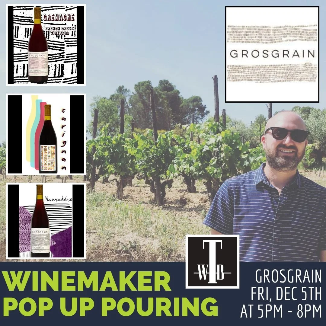 Grossgrain Winemaker Pop Up