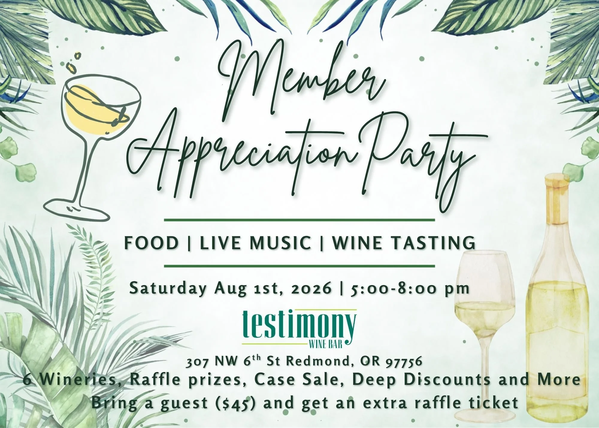 Member Appreciation Party