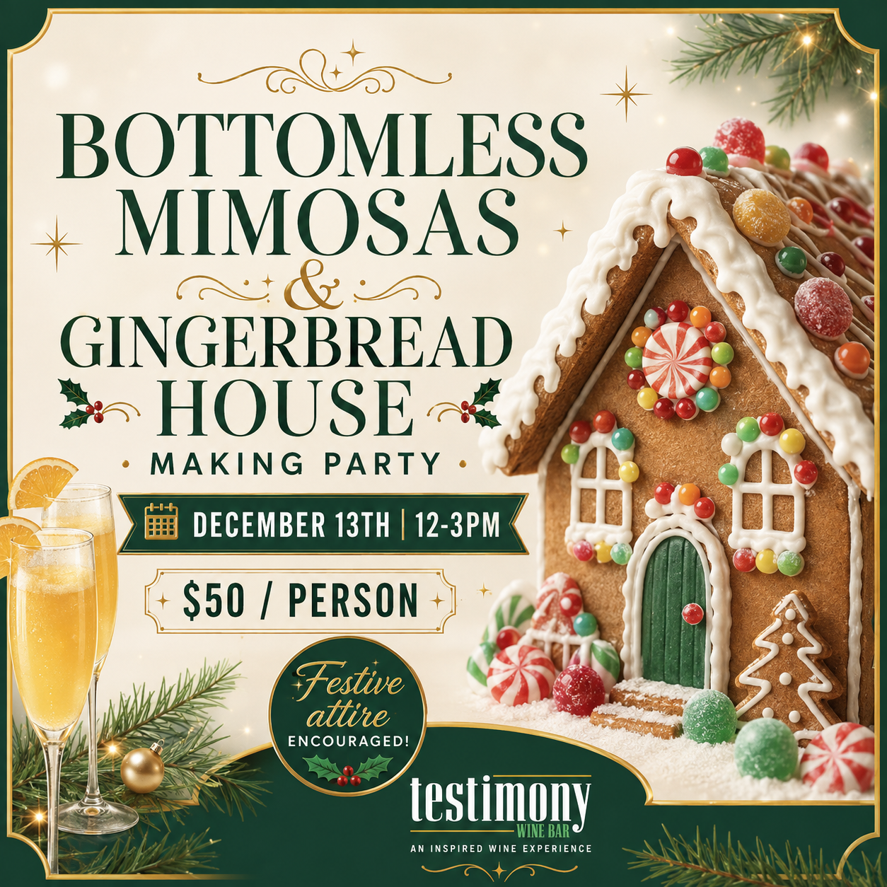 Gingerbread House Decorating