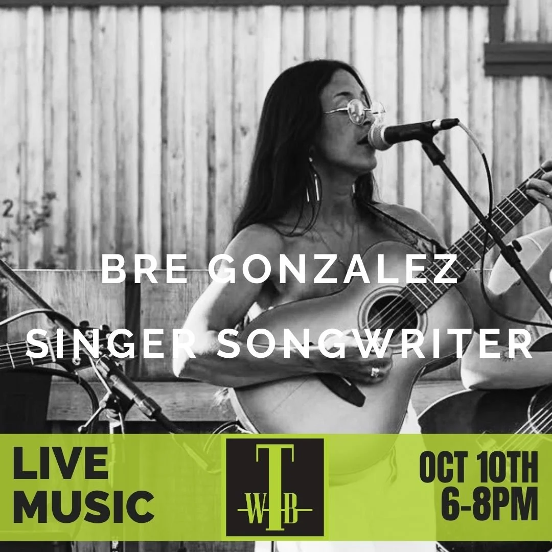 Bre Gonzalez Singer Songwriter Live — Testimony Wine Bar