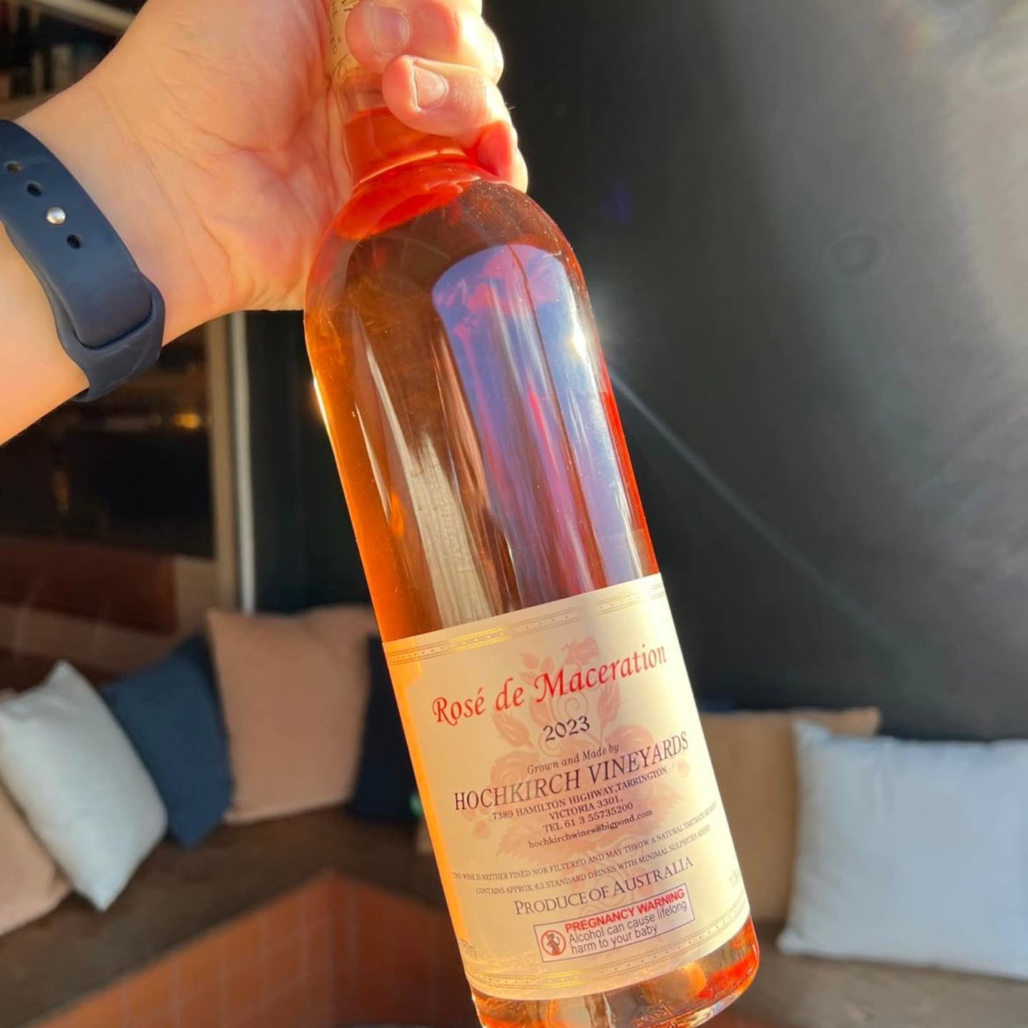 Sun&rsquo;s out, Ros&eacute;&rsquo;s out ☀️ An absolute banger from @hochkirchwines