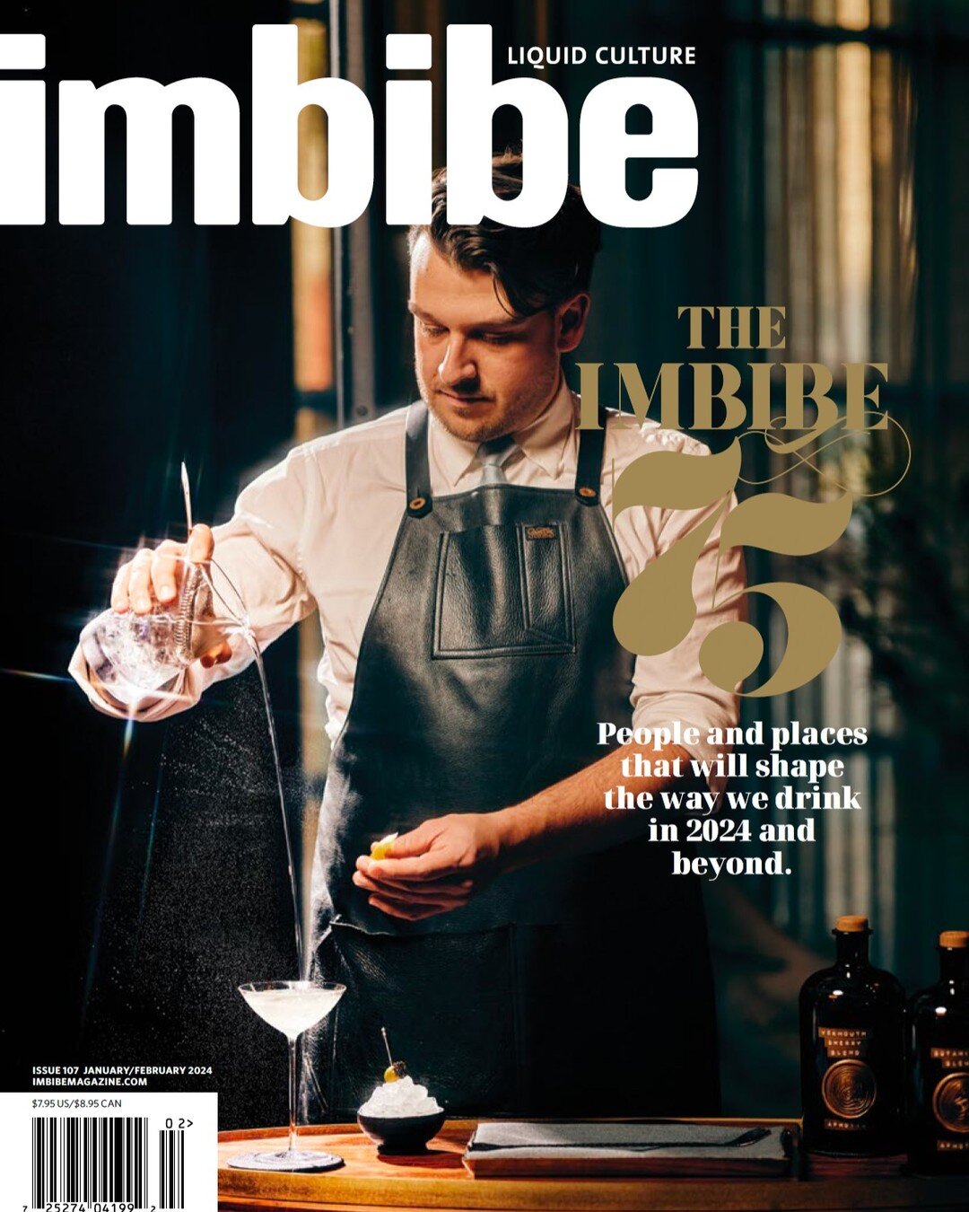 Each year for @imbibe, where I'm a contributing editor, I help put together the list of 75 people and places that will shape the way we drink in the coming year. It's a tall task, one that doesn't get easier with each passing year. 

For the 2024 edi