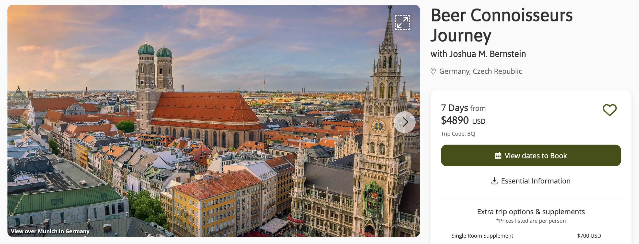 Let's Drink Beer in Europe with Josh!