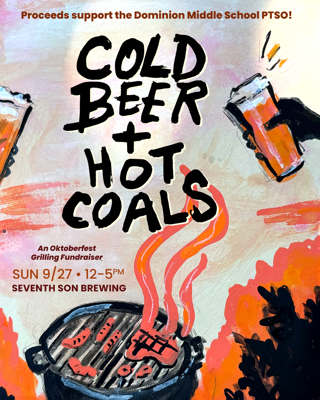 Cold Beer and Hot Coals: An Oktoberfest Grilling Fundraiser 