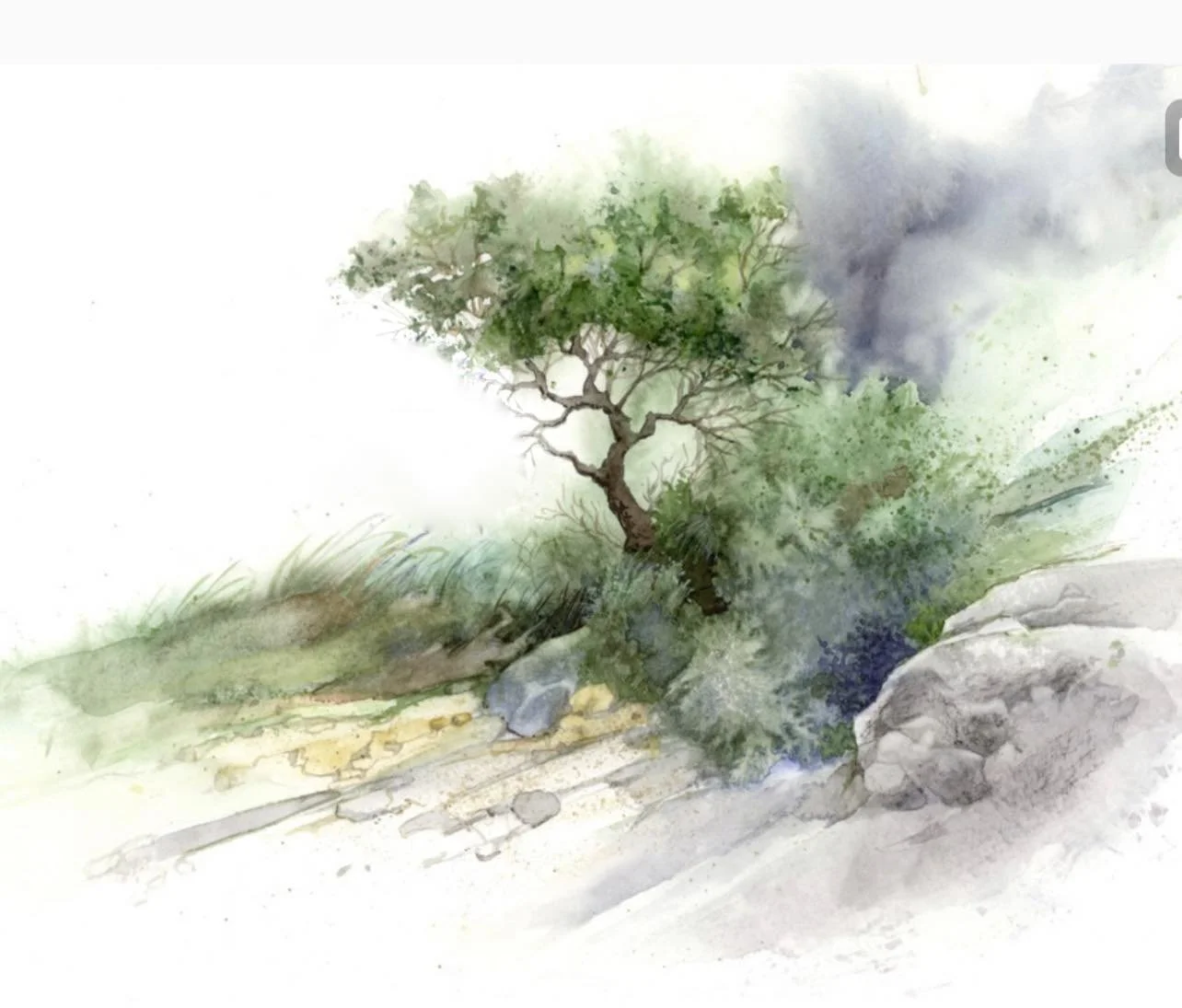 Storm is Coming - Watercolor Workshop