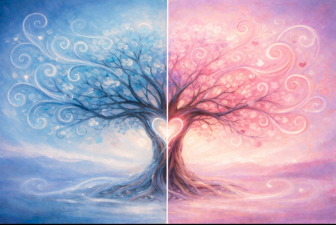 Two Canvases, One Love- Couples Tree of Life Painting Experience