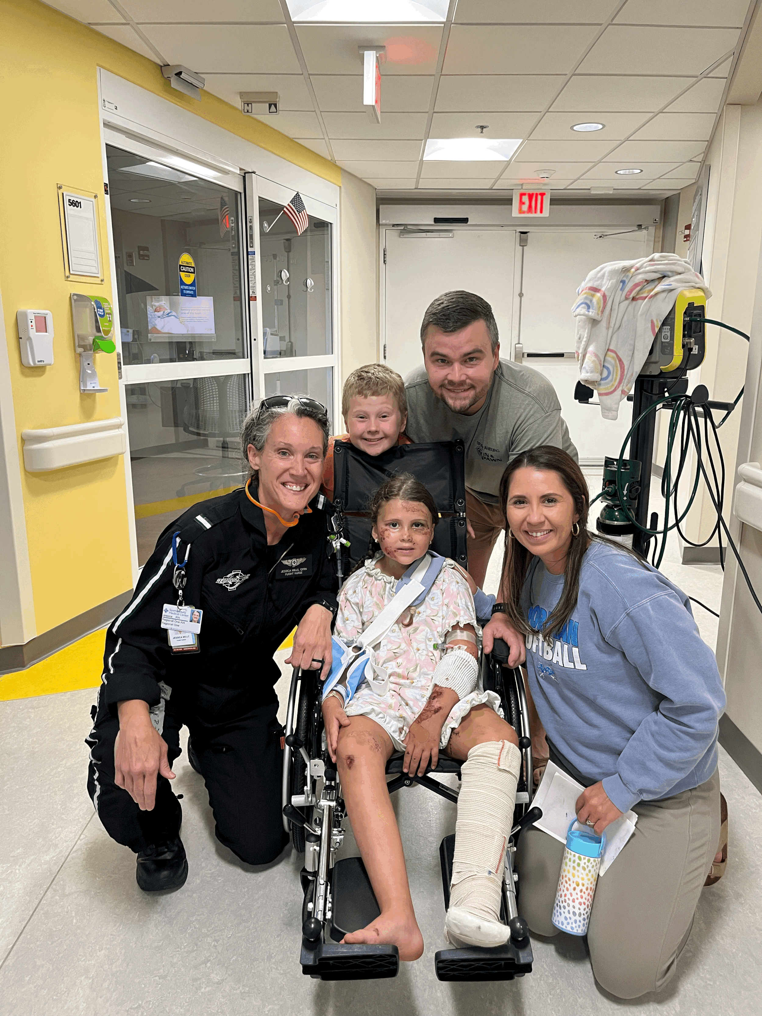 “We Get To Watch Miracles Happen”: Regional One, Hames family remember ordeal one year later