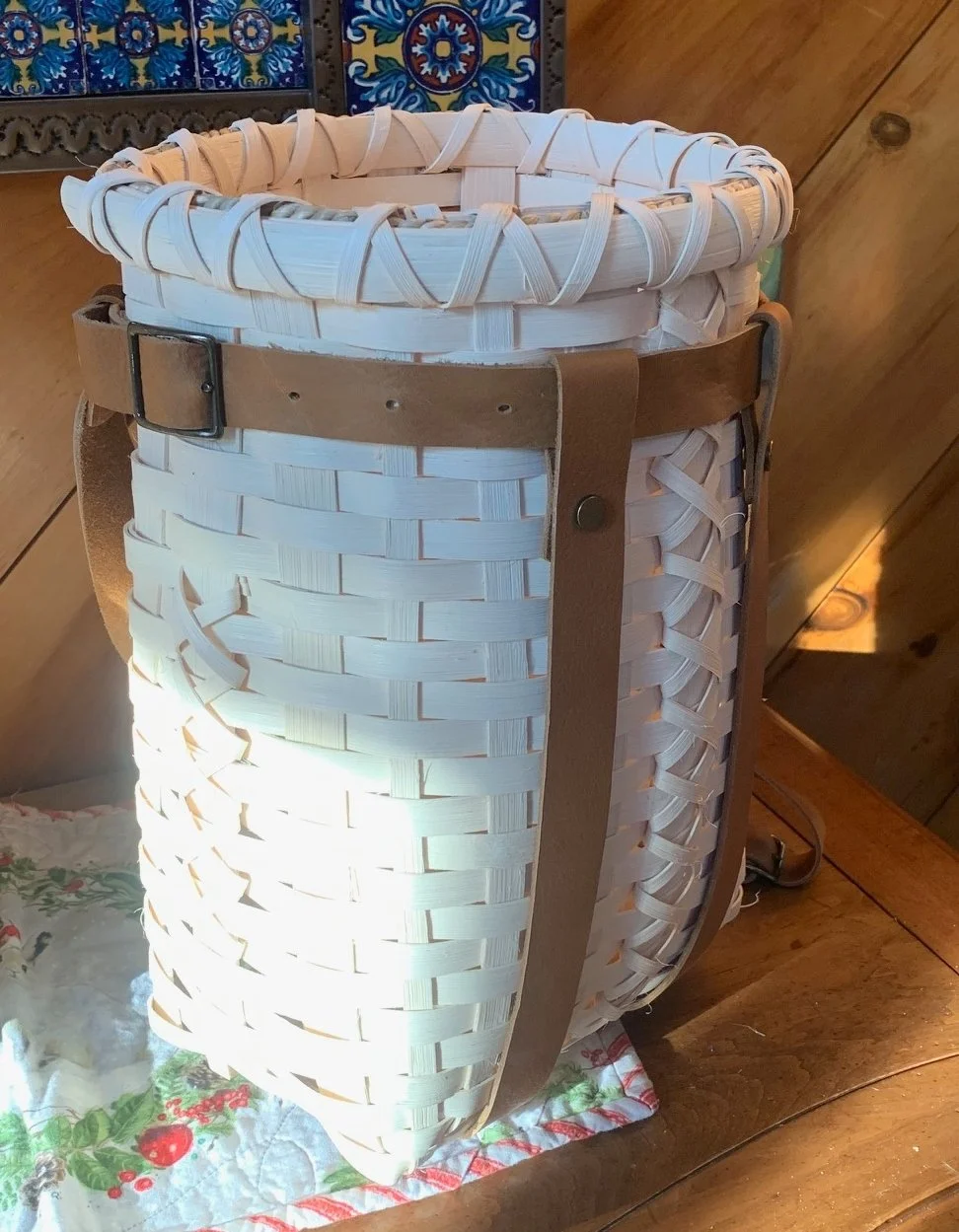 Ash Explorer Pack Basket - Rockport, Maine