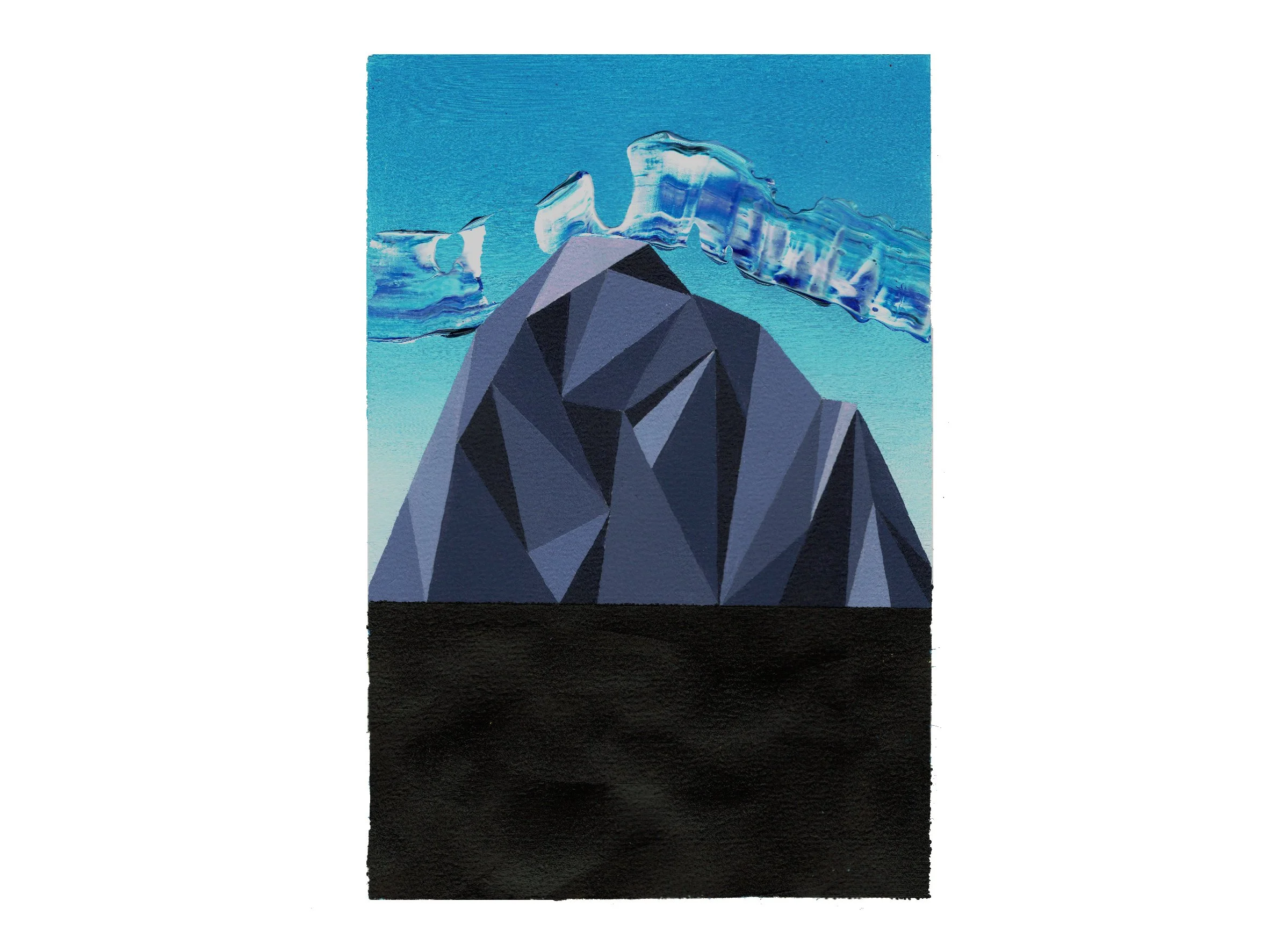 Geo-Blur  Purple 001